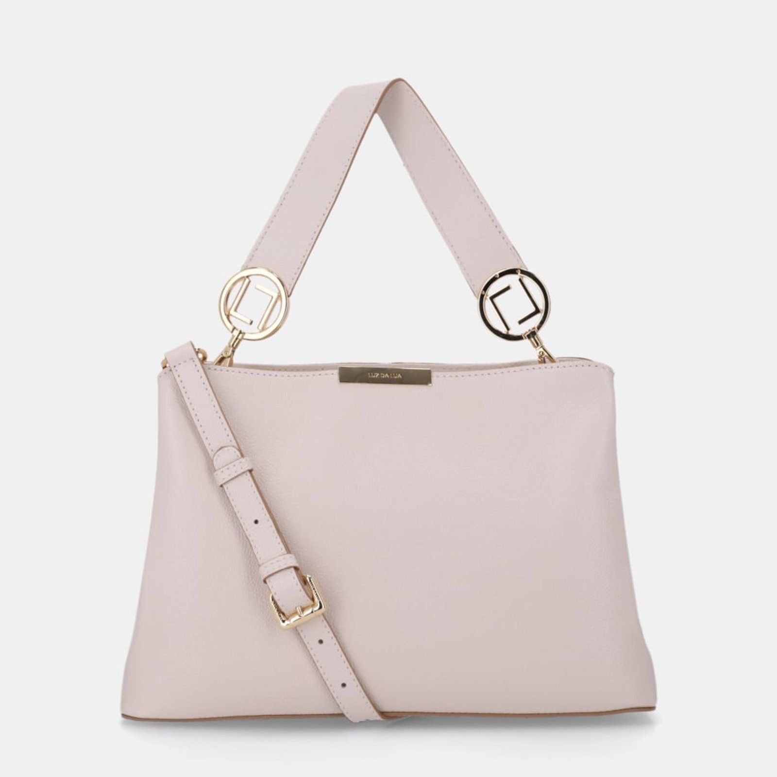 Bolsa Tote Grande New Ridge Panna - 2000782 Luz da Lua
