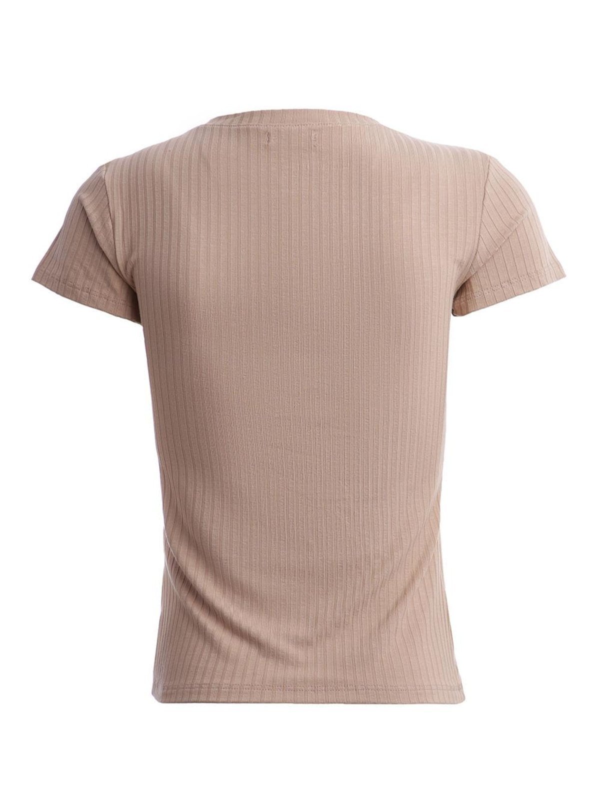 Vista 3 Blusa Manga Curta Canelada Autentique Feminina preto Autentique preto