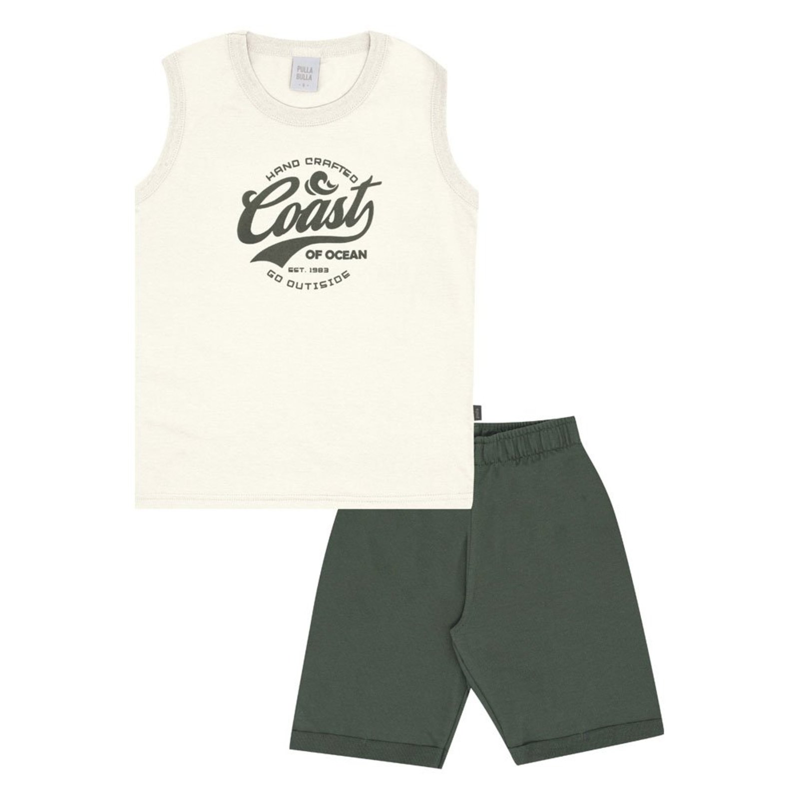 Infantil - Conjunto Menino - Branco - 52368-3