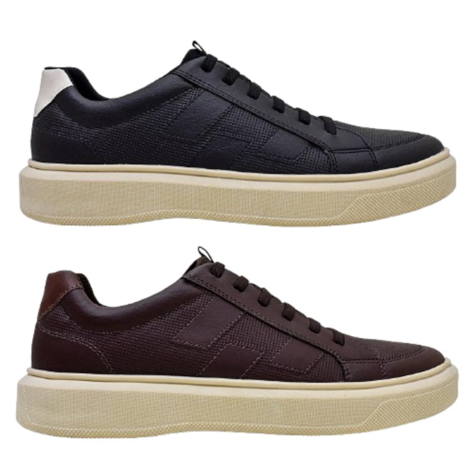 Kit 2 Tênis Masculino Sapatenis Casual Bkarellus Confortável