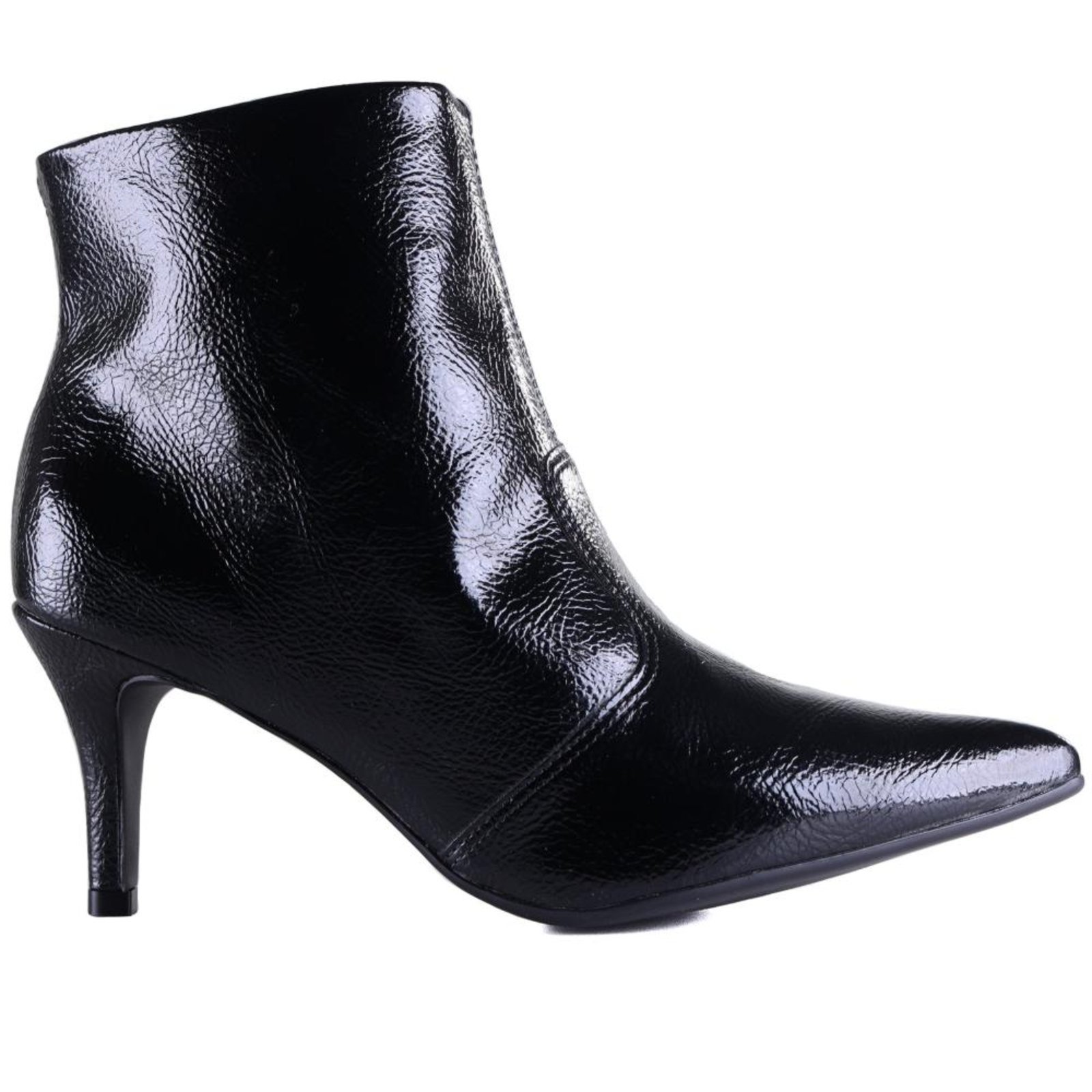 Bota Feminina Zariff Salto Fino T4318-254 Preto Incolor