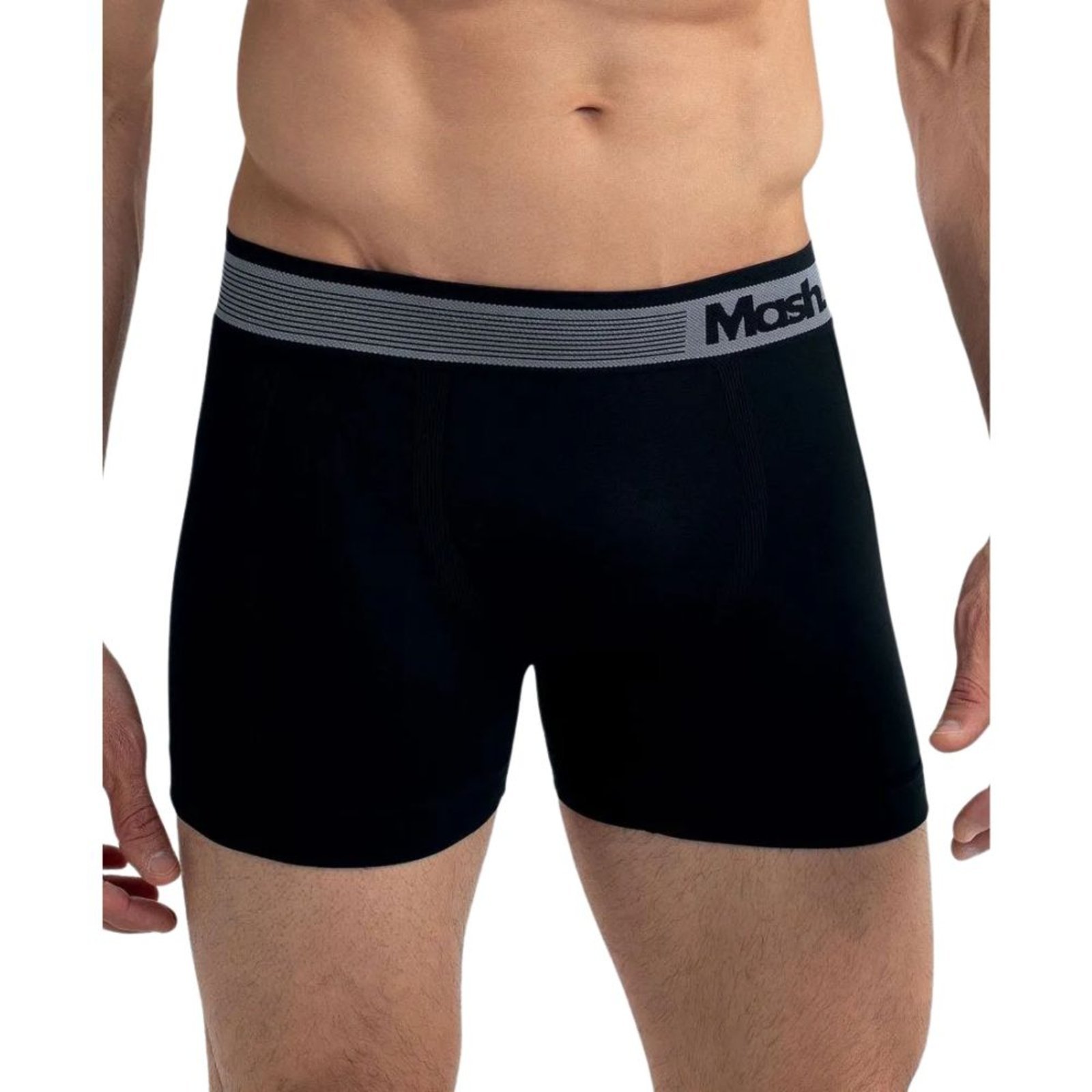 Cueca Boxer Mash Microfibra Sem Costura Adulto 710.01