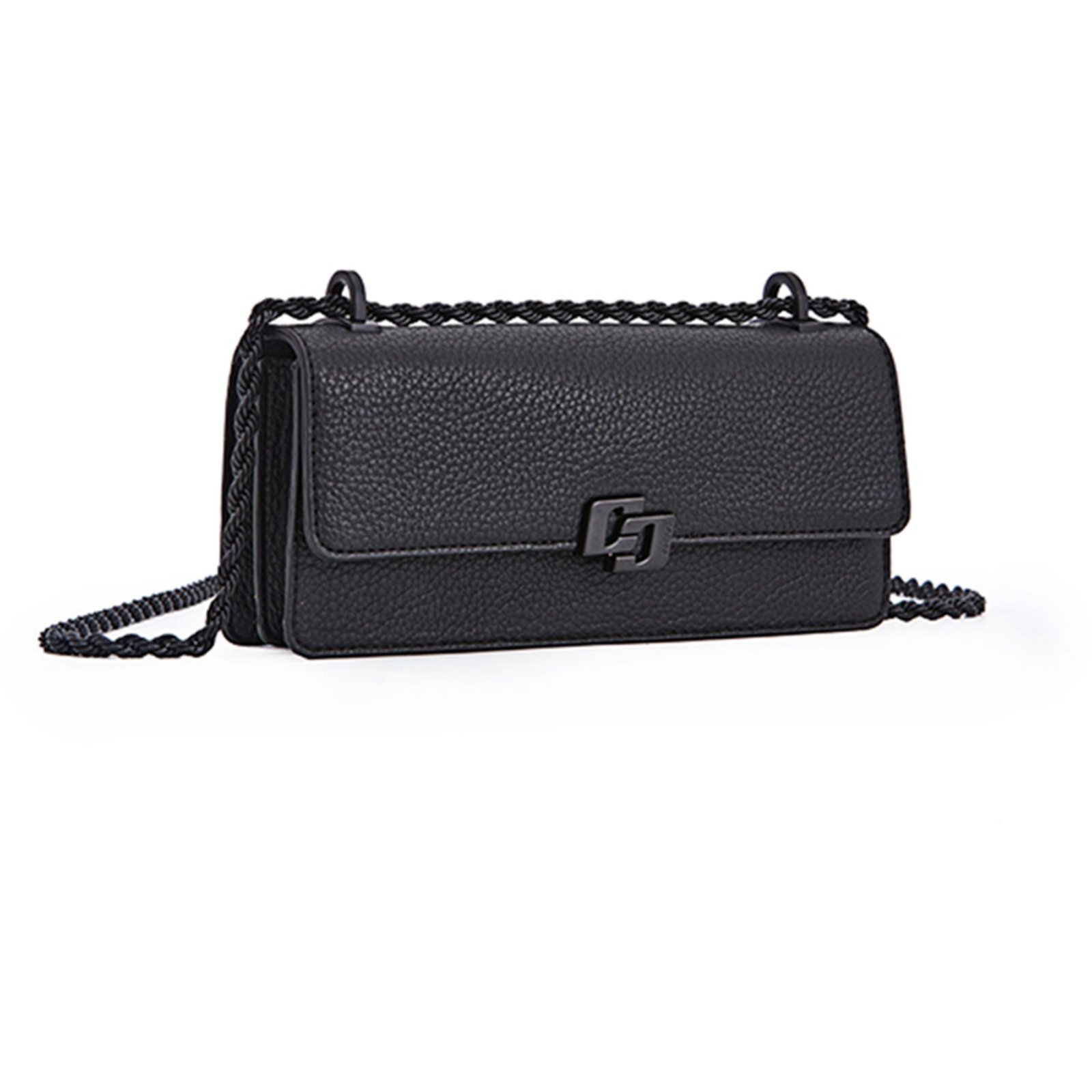 Vista 3 Bolsa Shoulder Colcci Iconic Ve25 Feminino preto preto