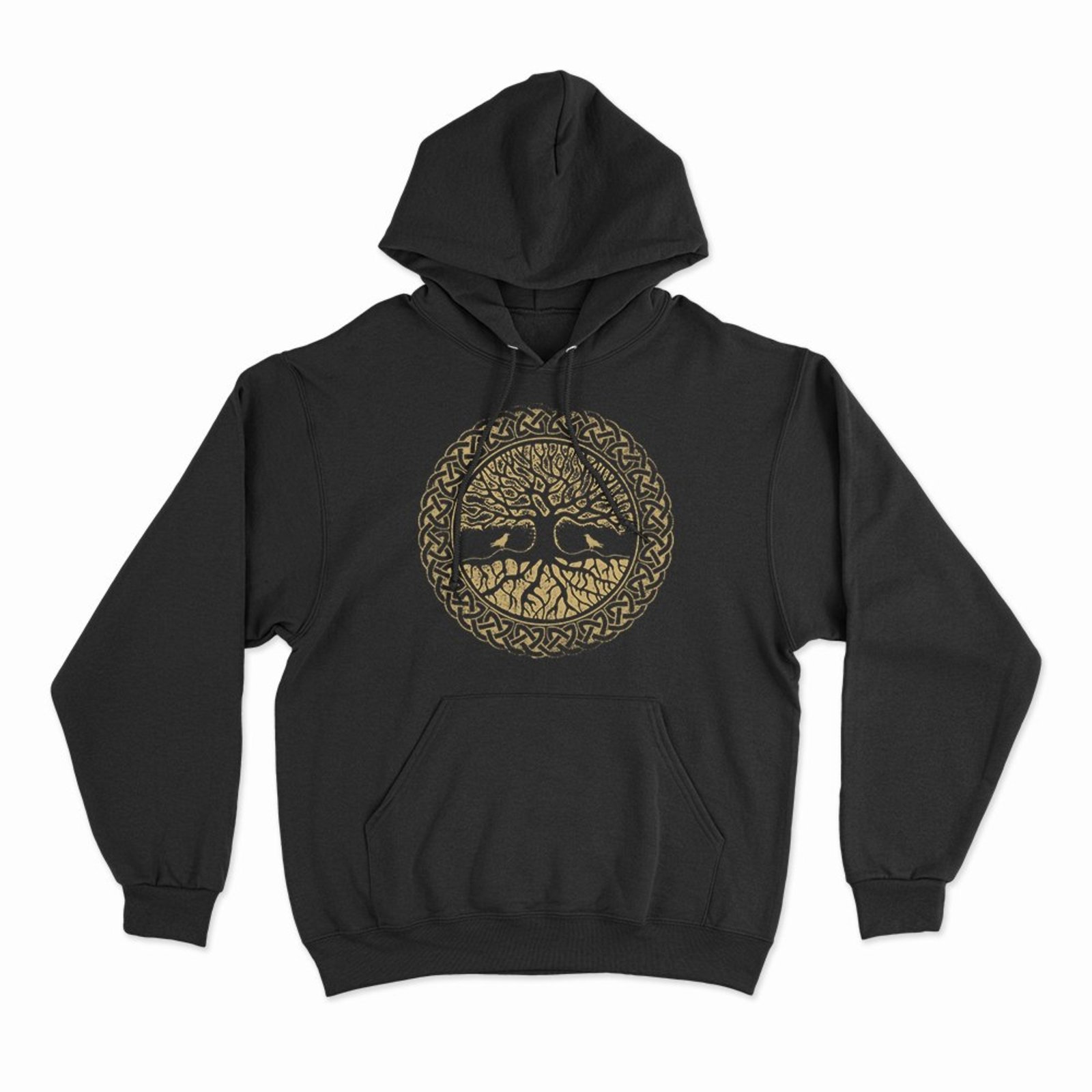 Moletom Com Capuz Yggdrasil - Preto - Casual - Studio Geek