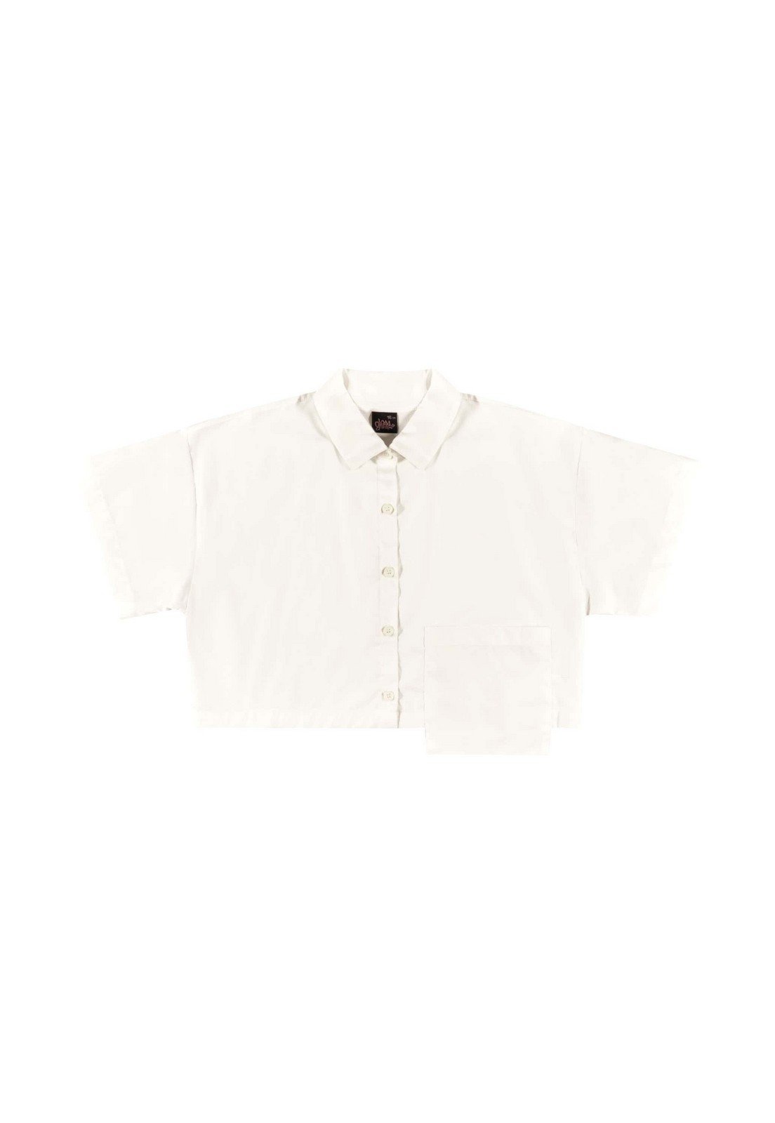 Vista 3 Infantil - Camisa Cropped Juvenil Gloss Off-White off-white white Gloss off-white white