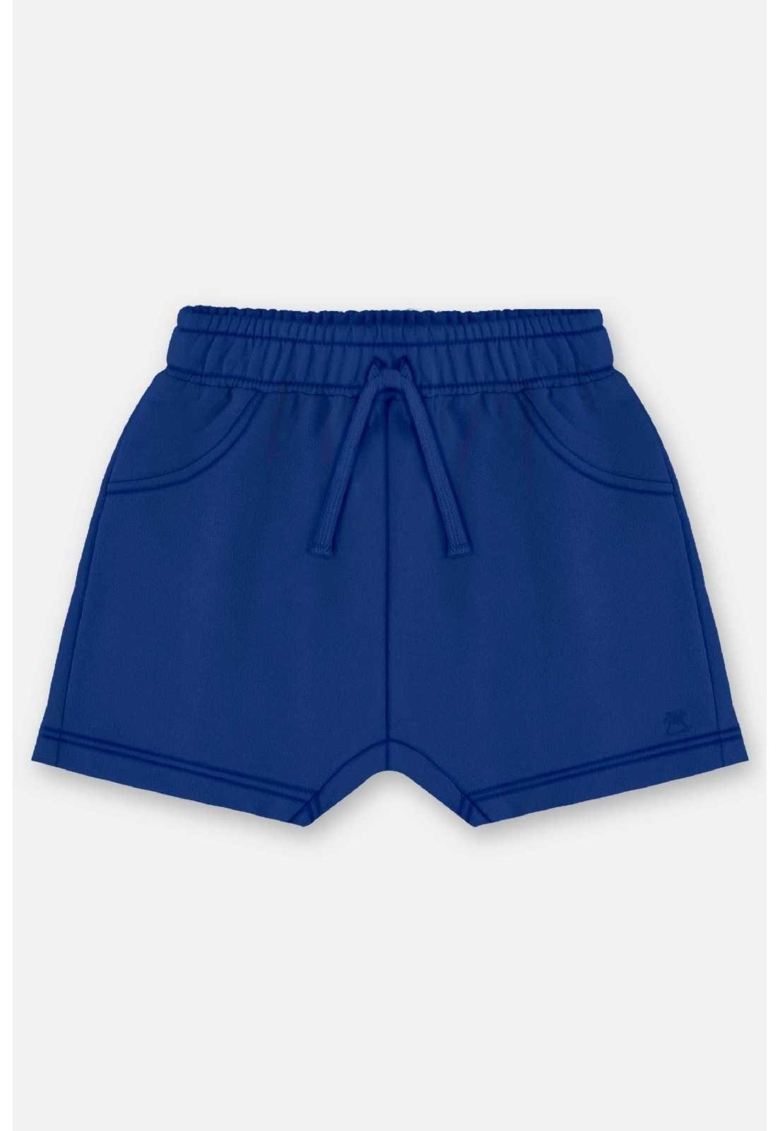 Infantil - Short em Moletom para Menino Up Baby Azul