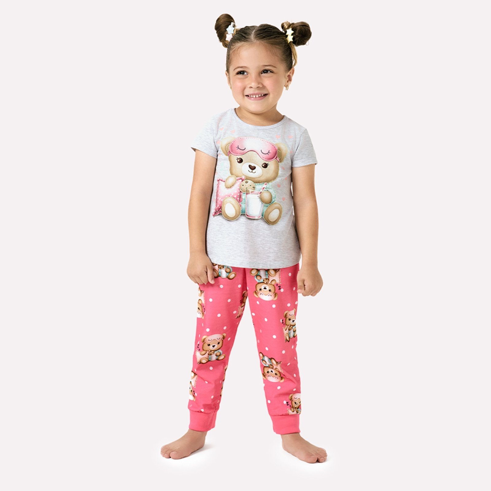 Pijama Menina Brilha no Escuro Kyly