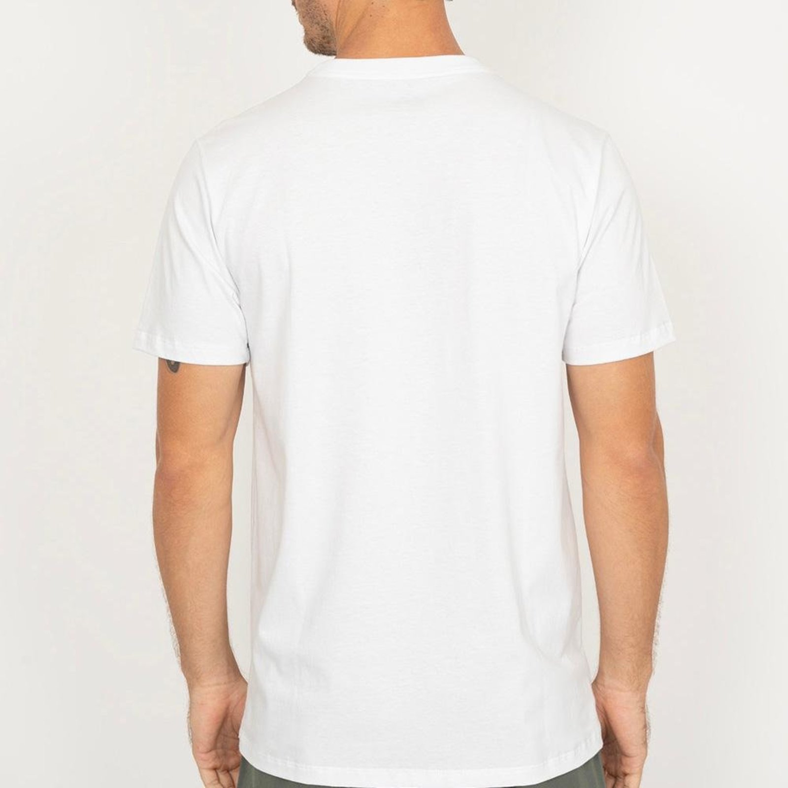 Camiseta Quiksilver Quik Line WT26 Masculina Branco