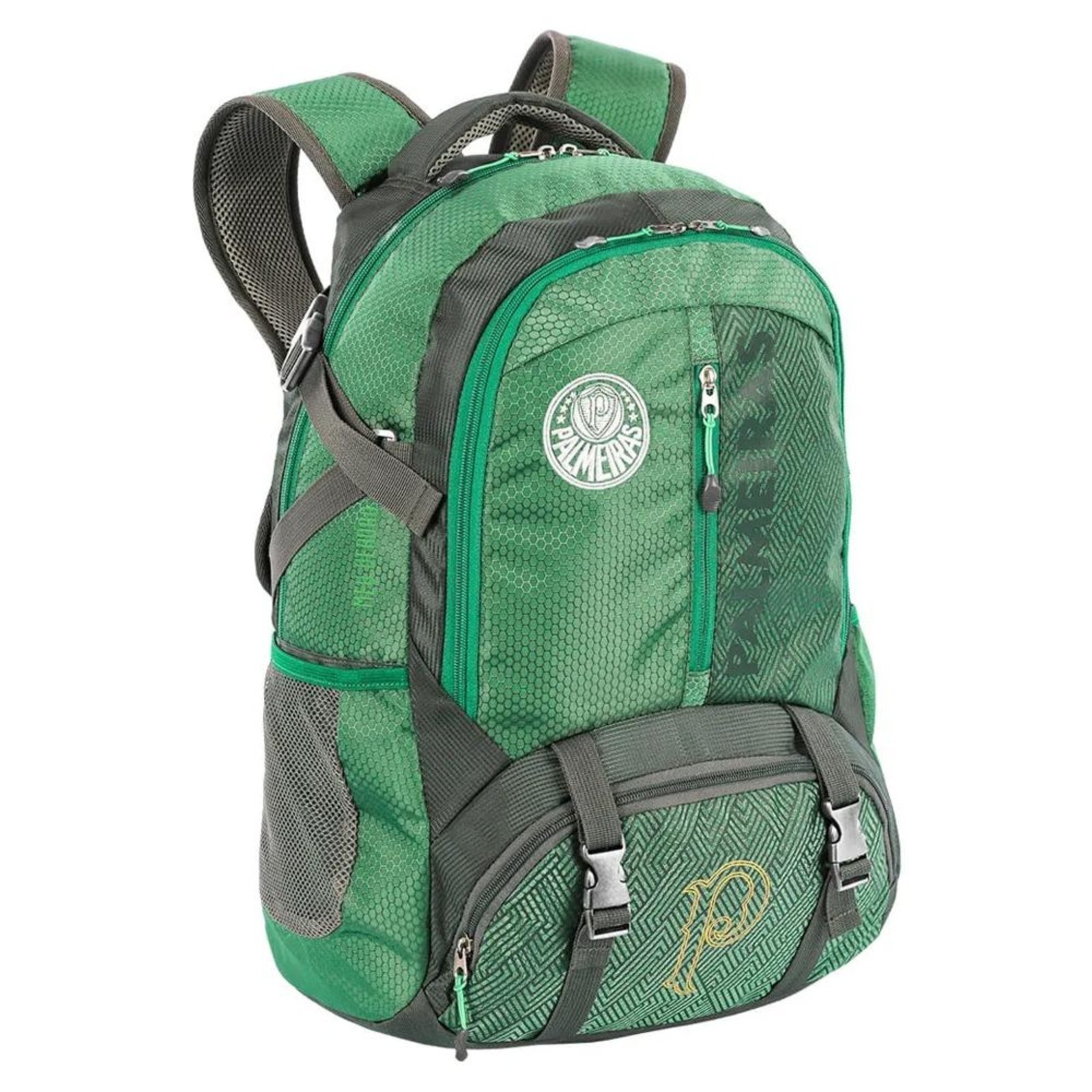 Vista 3 Infantil - Mochila Sestini Porta Tênis Palmeiras Y01 2 Comp Verde incolor verde Sestini incolor verde