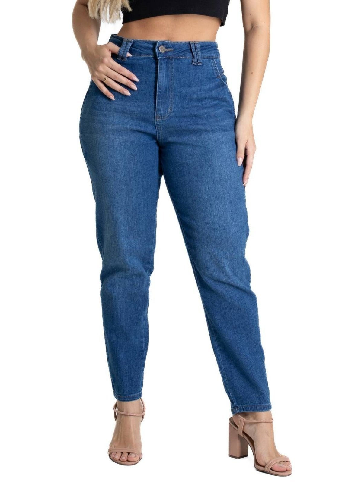 Calça Jeans Sawary Mom – 280673 – Azul – Sawary