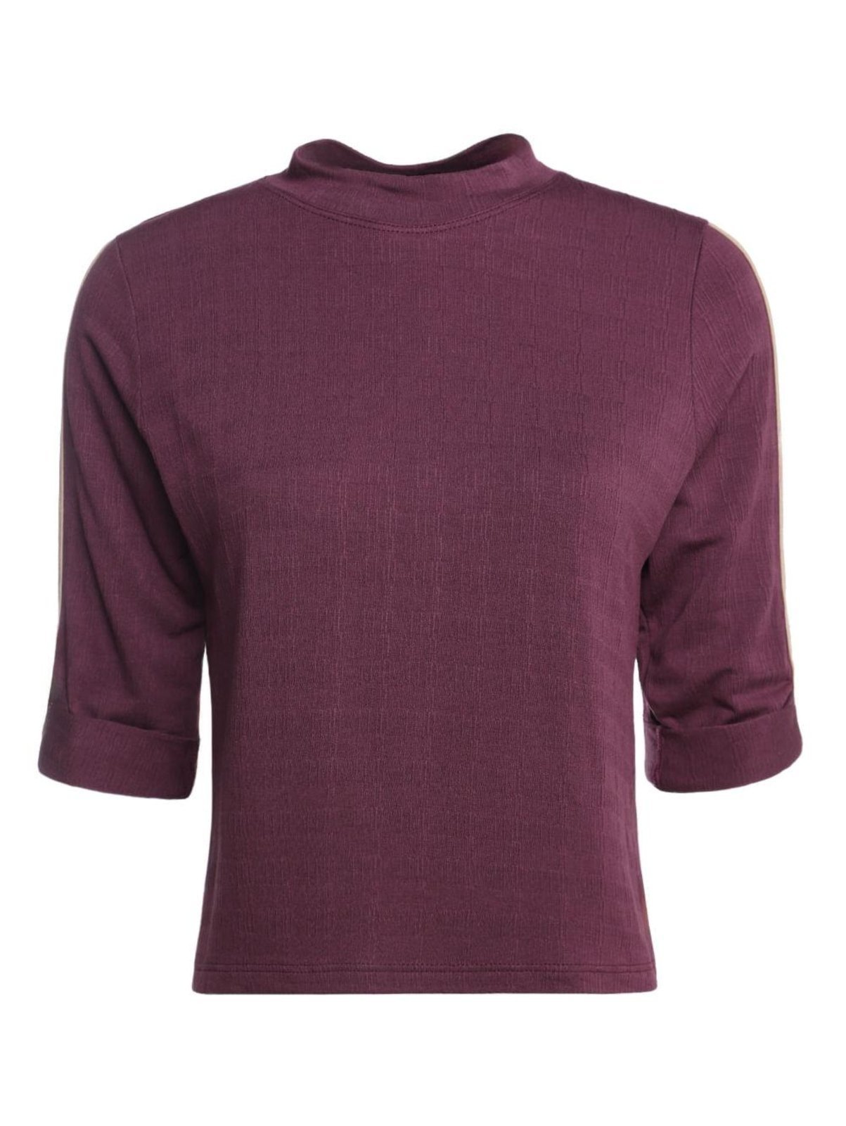 Vista 2 Blusa Manga 3/4 Autentique Feminina BORDO/BORDO/AREIA unico Autentique unico