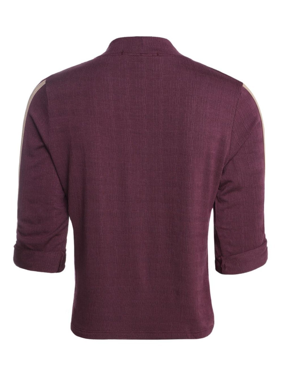 Vista 3 Blusa Manga 3/4 Autentique Feminina BORDO/BORDO/AREIA unico Autentique unico