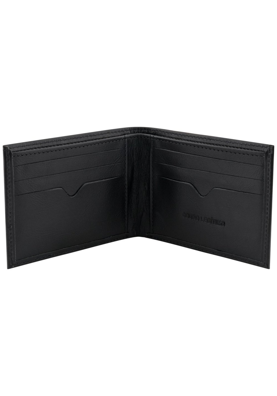 Carteira De Couro Porta Cartão Masculina