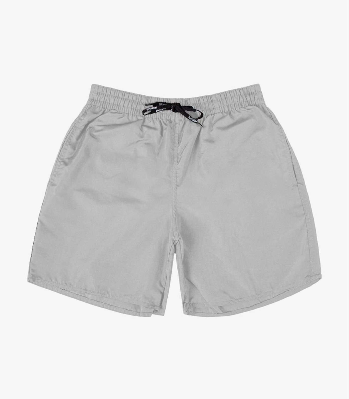 Bermuda Masculina Em Tactel Com Bolsos Select Cinza