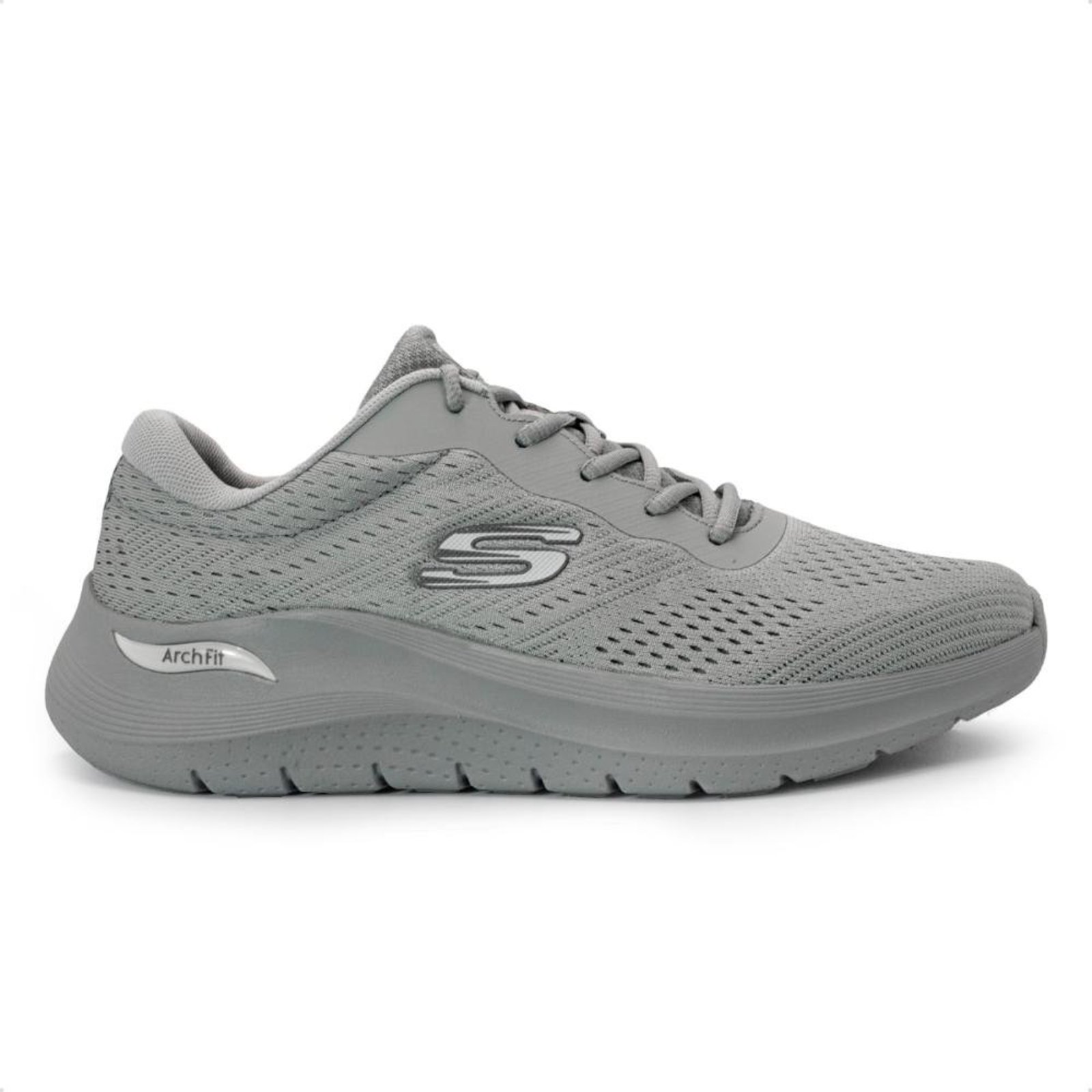 Tênis Skechers Masculino Arch Fit 2.0 Cinza