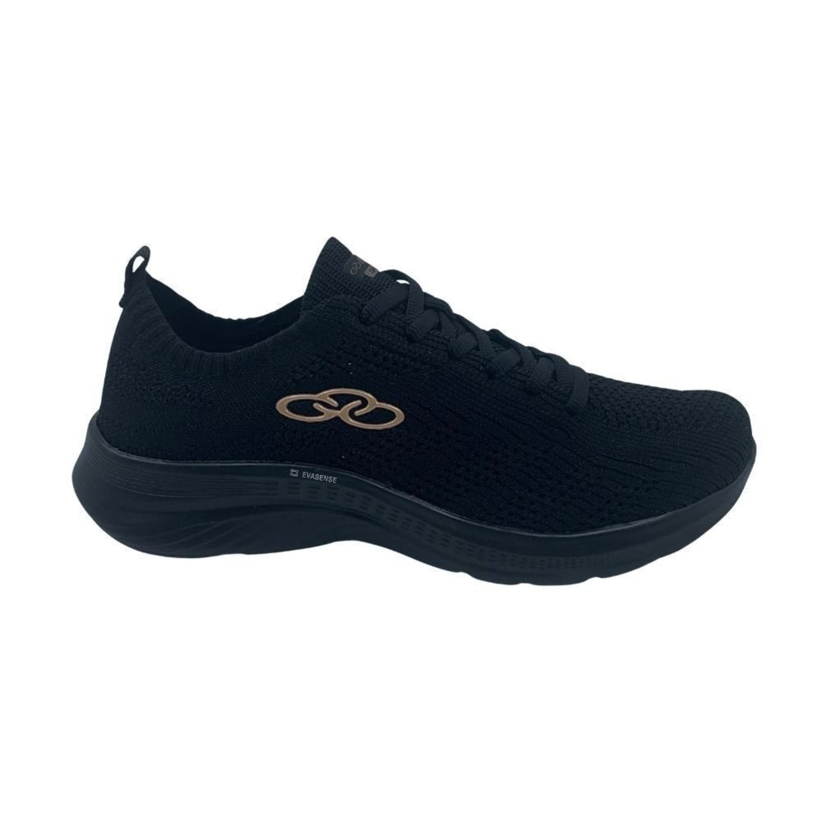 Tênis Esportivo Feminino Olympikus 130G Ultraleve Preto - Preto - Olympikus