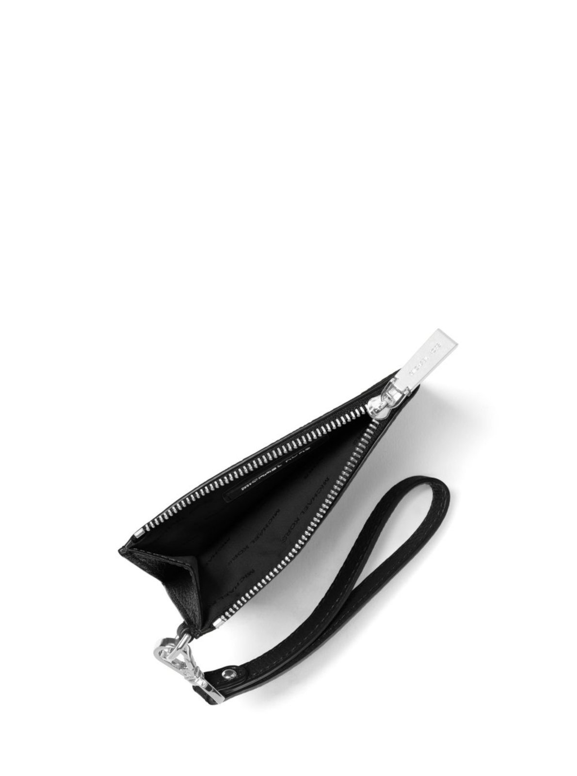 Vista 3 Carteira Jet Set Pequena De Couro 32T7sm9p0l001 Michael Kors preto Michael Kors preto
