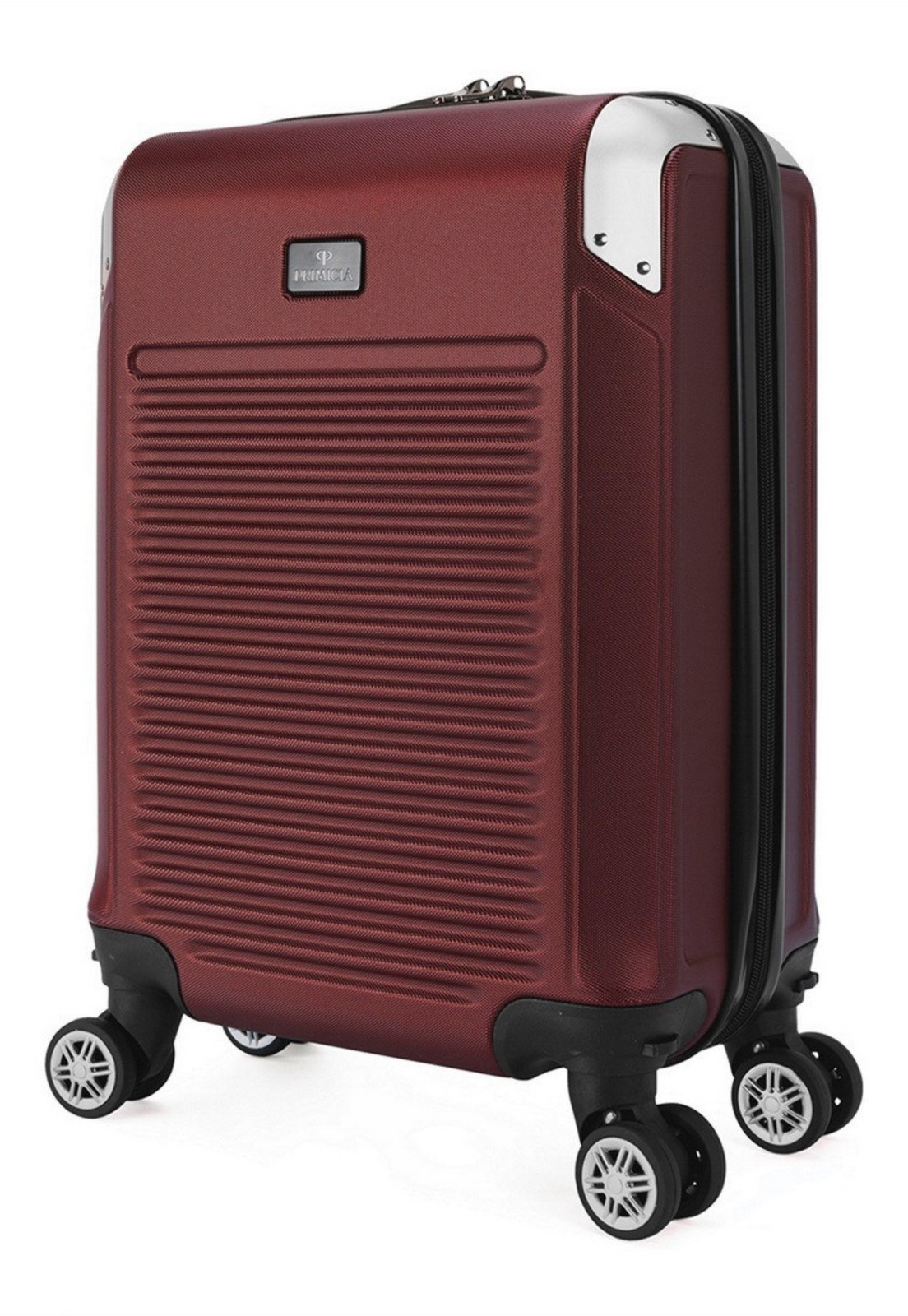 Mala de Viagem Primicia Vinho P Bordo Resistente ABS Roda 360 Anac Cadeado Senha TSA