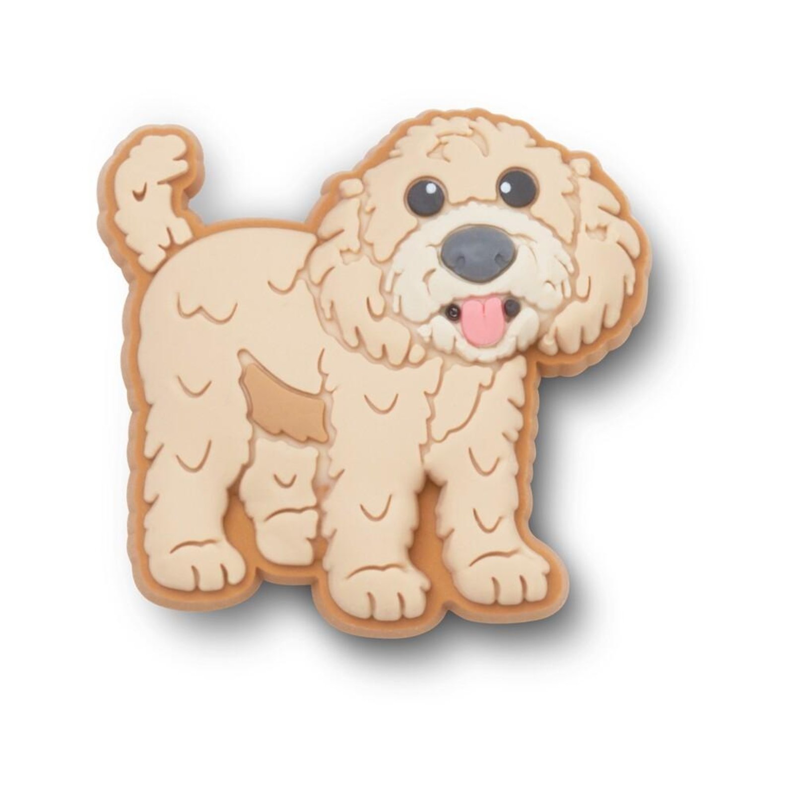 Vista 2 Infantil - Jibbitz™ Filhote Golden Doodle Crocs branco Crocs branco