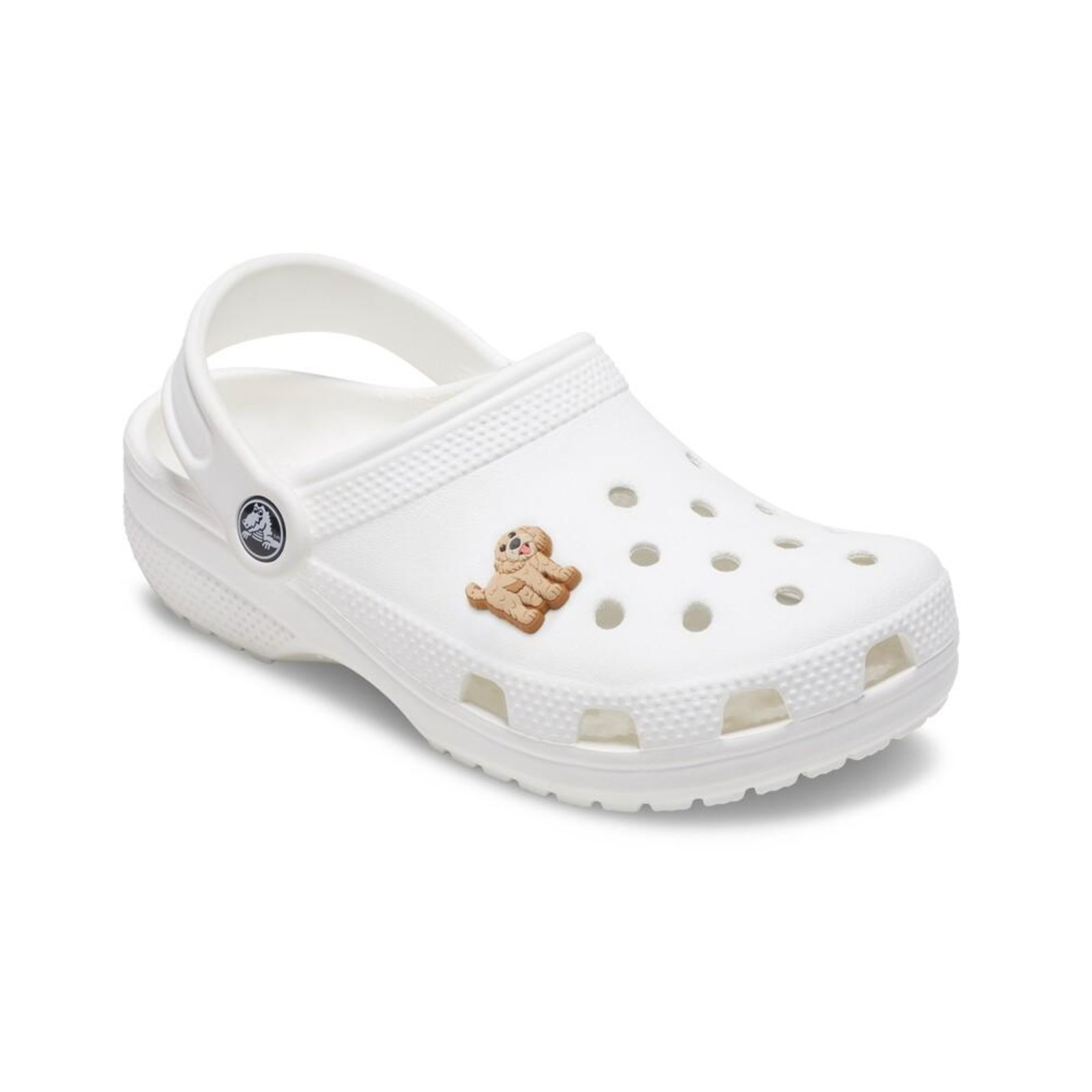 Vista 3 Infantil - Jibbitz™ Filhote Golden Doodle Crocs branco Crocs branco