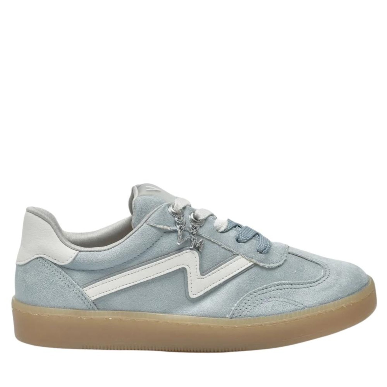 Tênis Feminino Camurça Via Marte 213-014 Azul Incolor