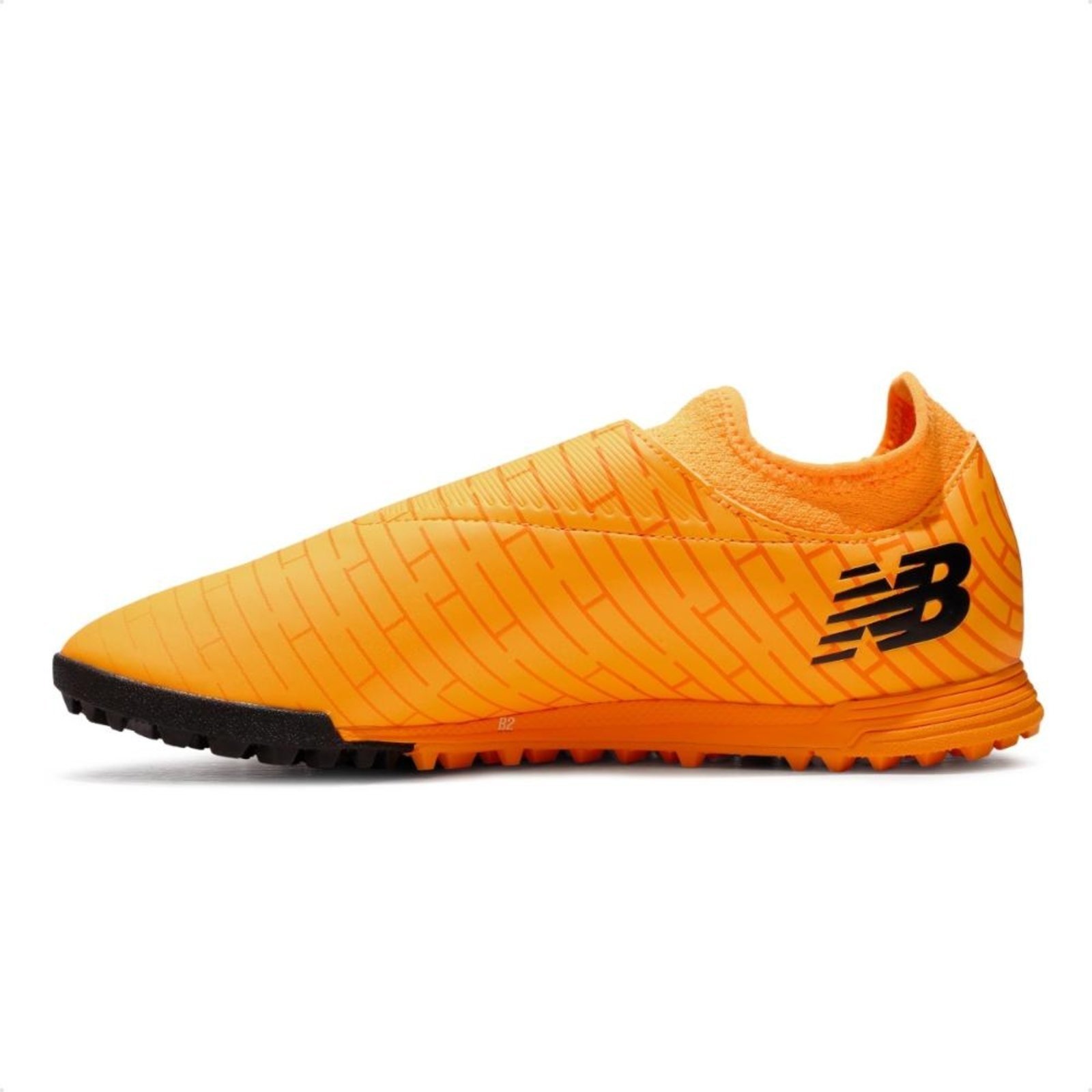 Vista 3 Chuteira Society New Balance Furon Dispatch FG V7+ Unissex preto New Balance preto