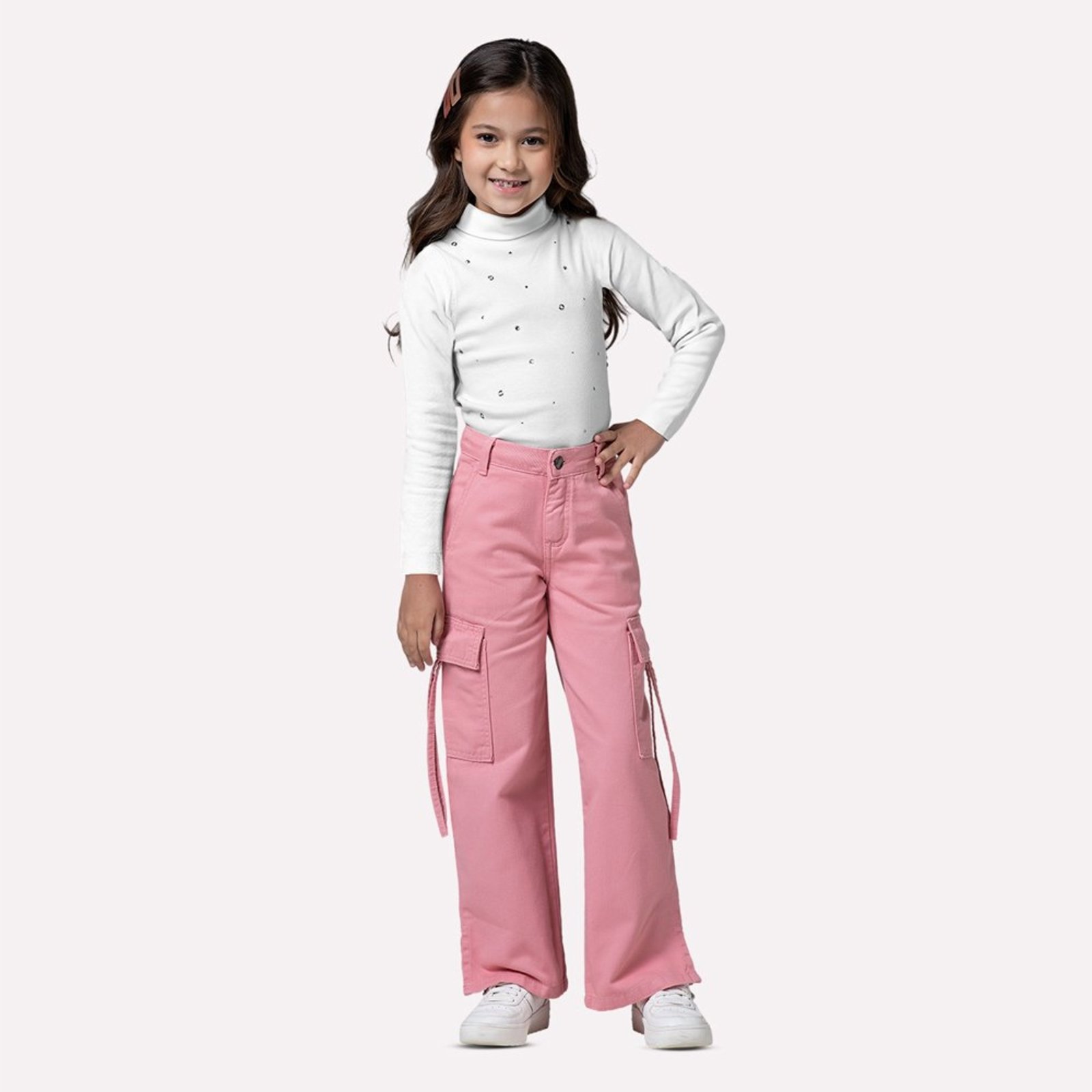 Infantil - Calça Menina Cargo Mania