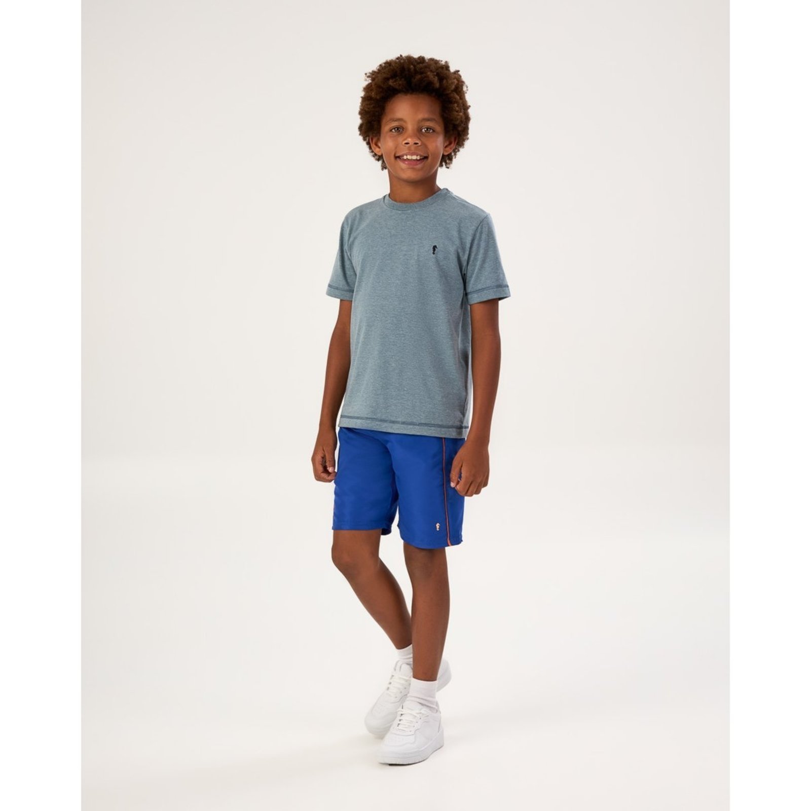 Infantil - Camiseta Menino Meia Malha P.A