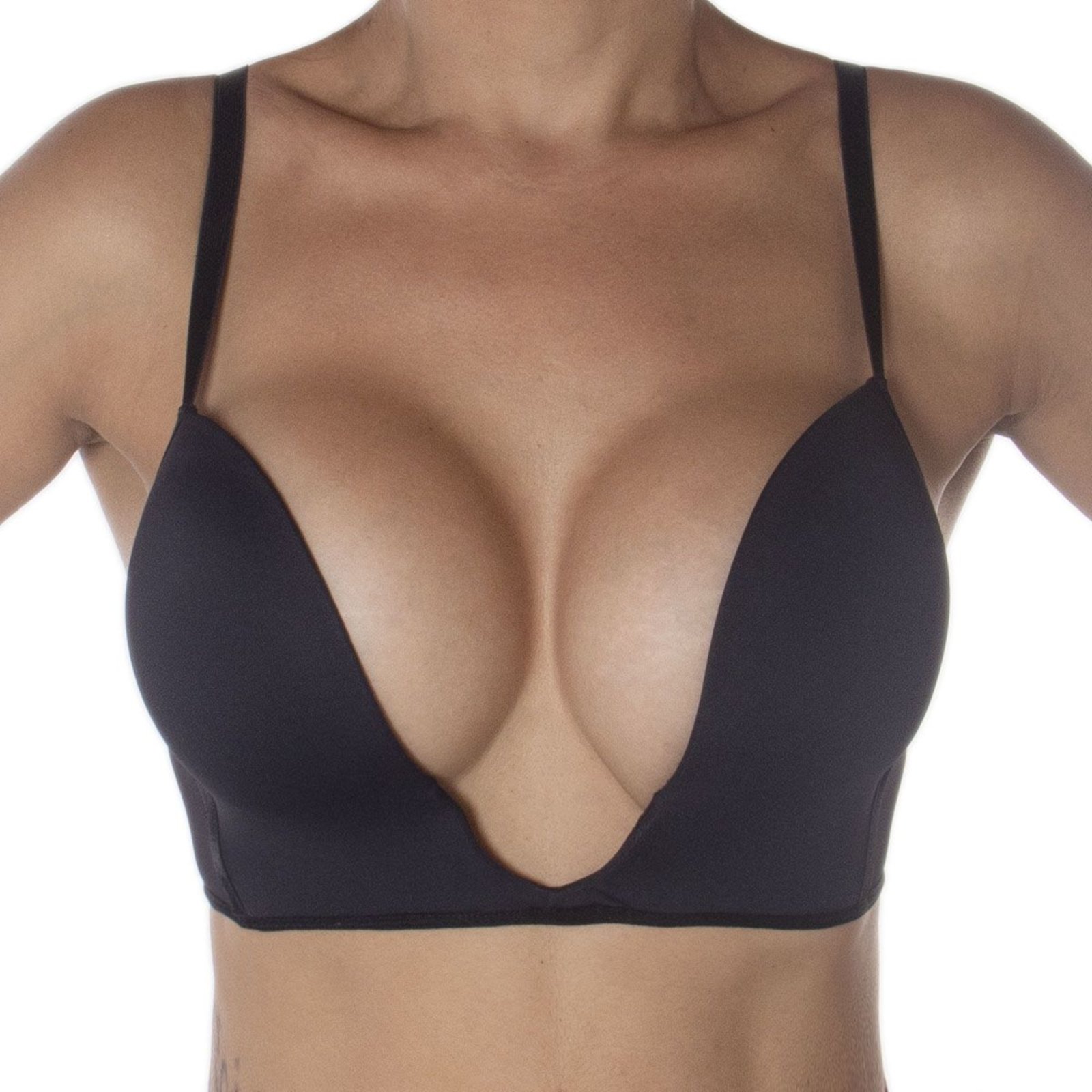 Sutiã push up efeito silicone decote profundo Nayane Rodrigues
