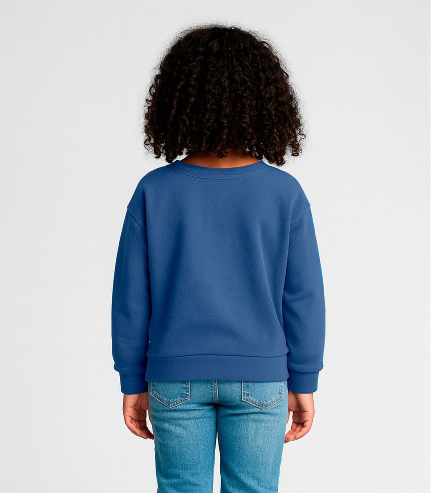 Vista 3 Infantil - Moletom Menina Com Laço Infinita Cor roxo INFINITA COR roxo
