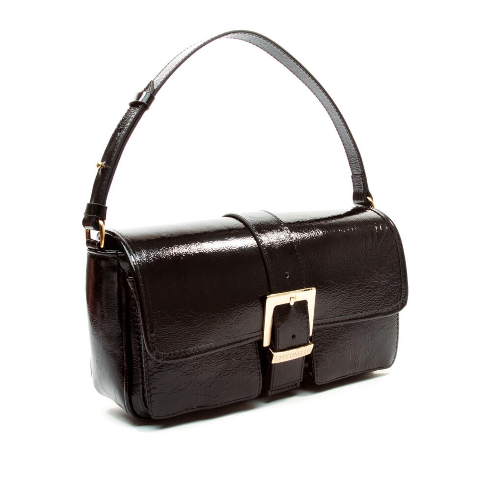 Vista 3 Bolsa Arya Couro Cecconello C2906-6 preto preto