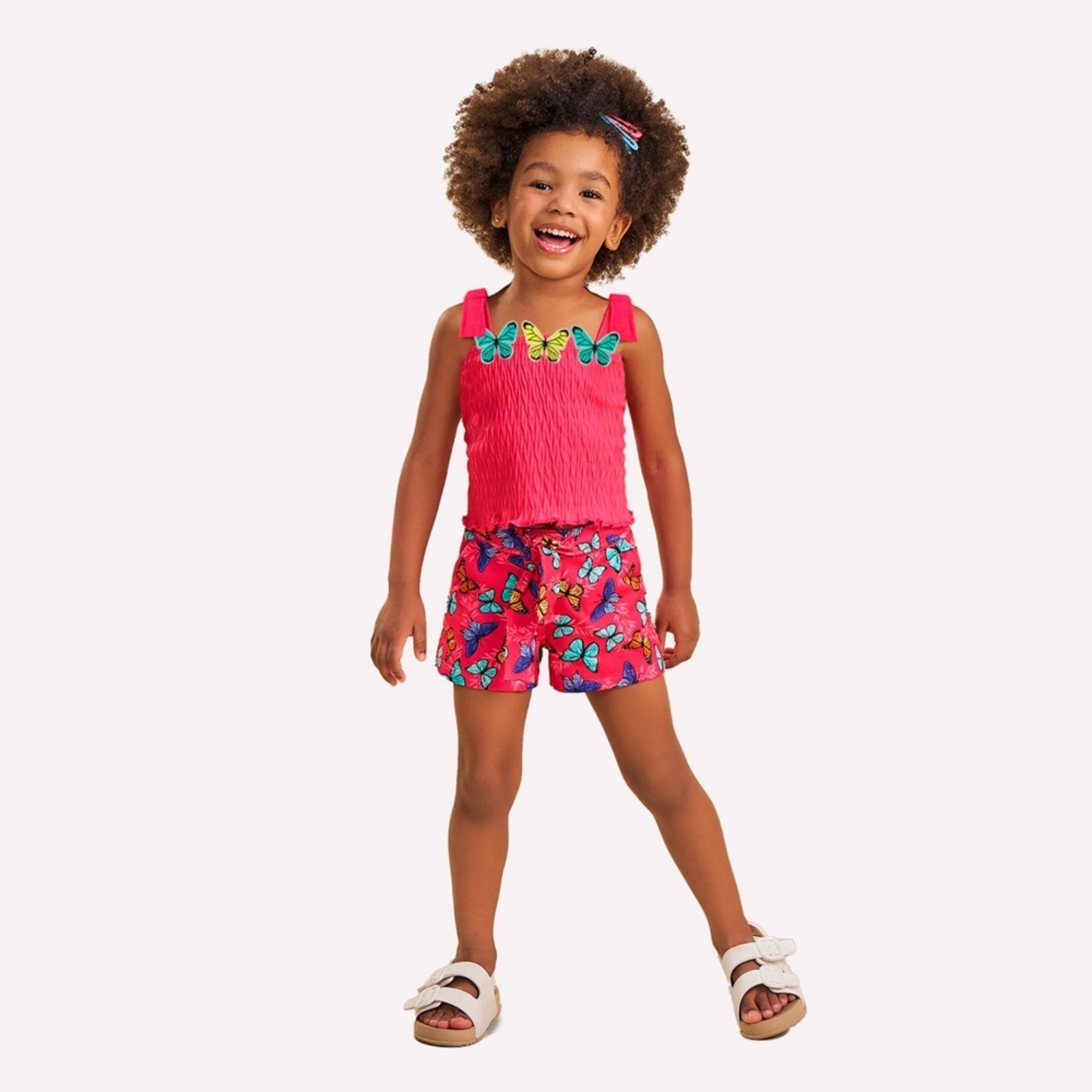 Infantil - Conjunto Menina Bordado Nanai