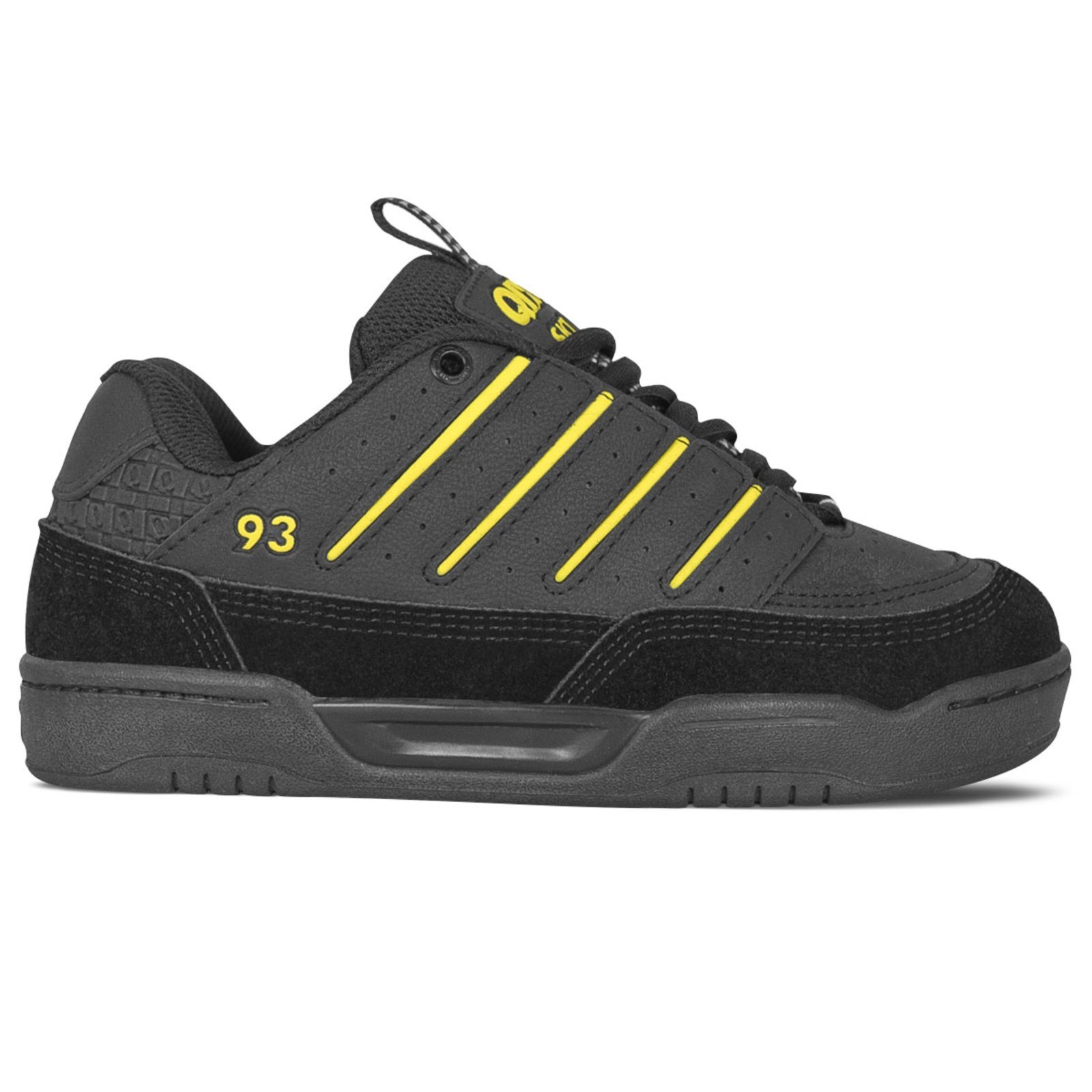 Tênis Qix Golden Unissex Preto Amarelo
