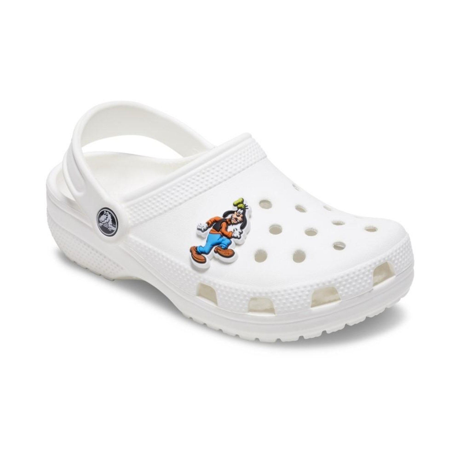 Vista 3 Infantil - Jibbitz™ Disney Pateta Crocs branco Crocs branco