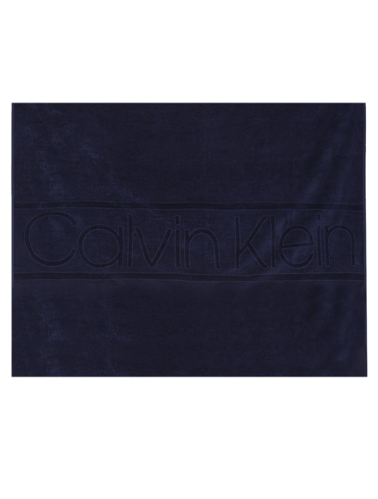 Toalha Calvin Klein Unicolor Azul Marinho