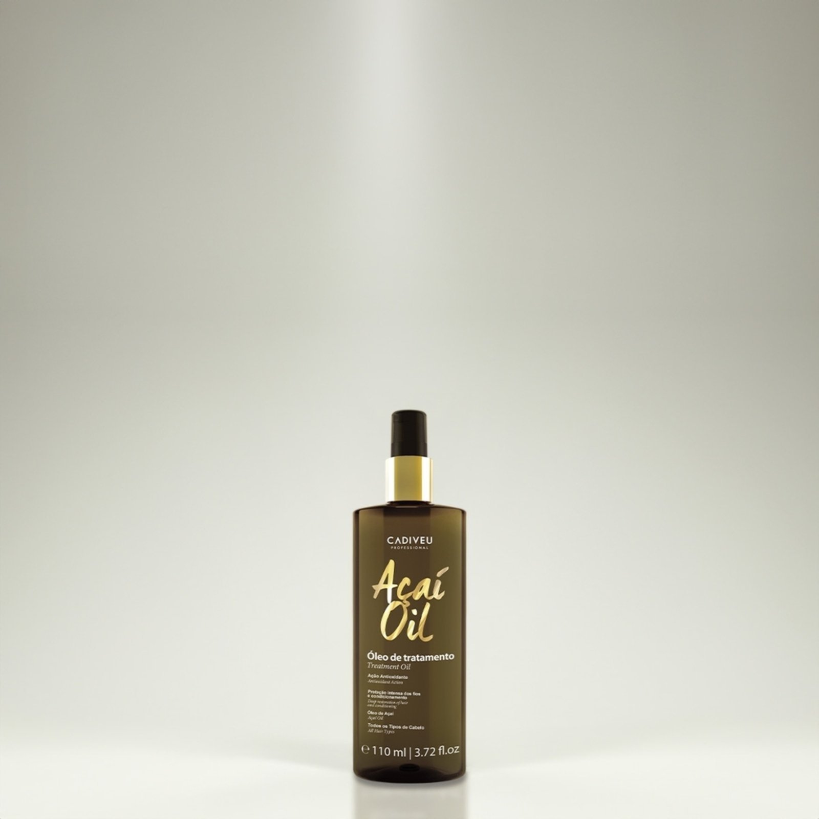 Vista 3 Kit Cadiveu Professional Açaí Oil 110 e Bye Bye Frizz Selagem Gradativa Leave-in (2 produtos) multicolorido Cadiveu Professional multicolorido