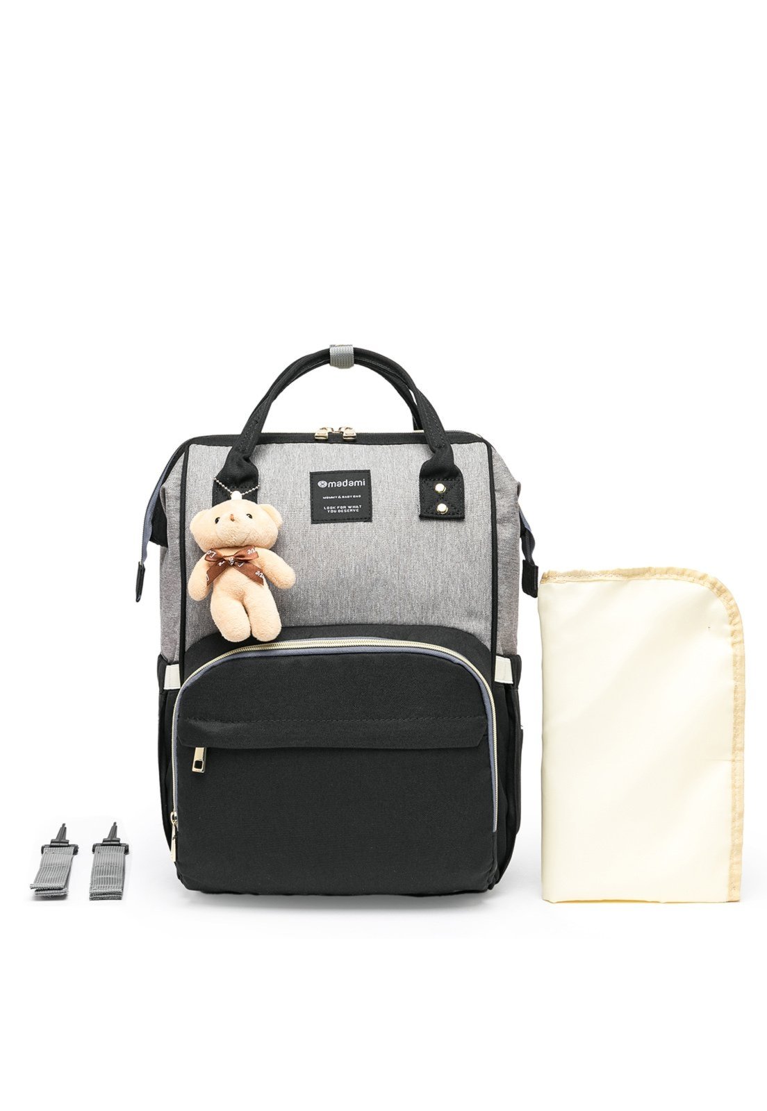 Infantil - Mochila Bolsa Maternidade Impermeável Porta Mamadeira Menino Menina