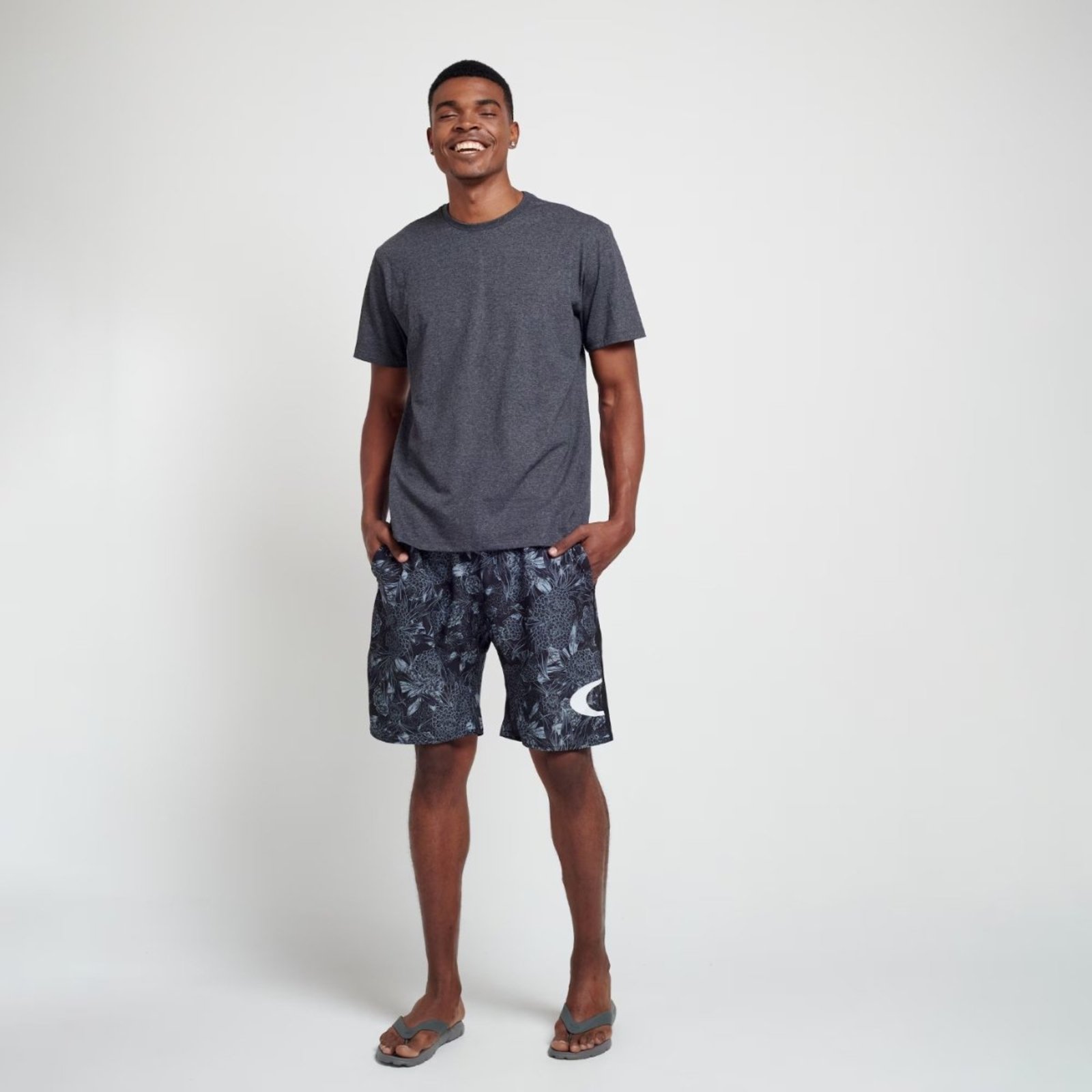 Bermuda Oakley Blade Printed Trunk Shorts - Blackout