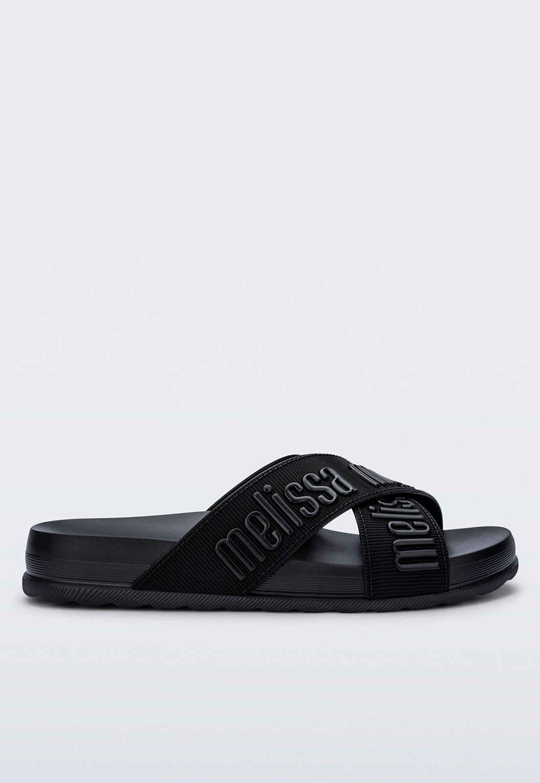 Rasteira Slide Melissa Cozy Slide M Lov Preta