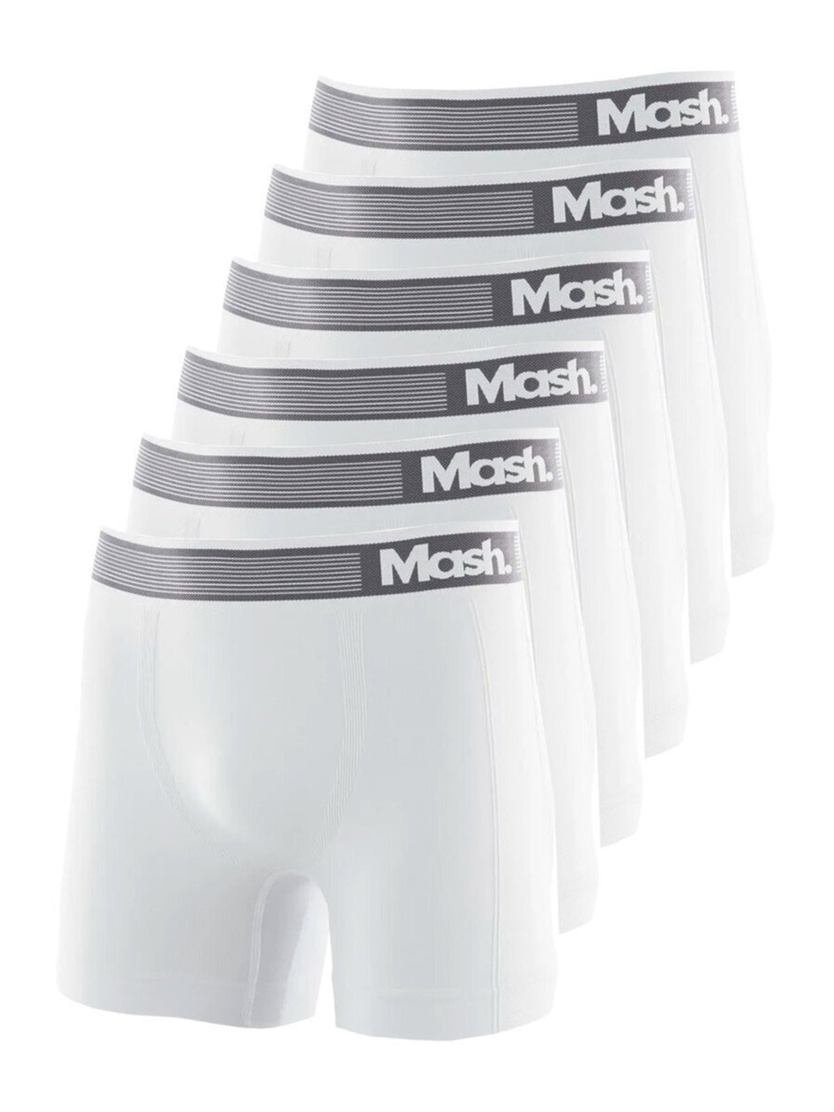 Vista 2 Kit com 6 Cuecas Boxer Mash 710.01 azul marinho MASH azul marinho