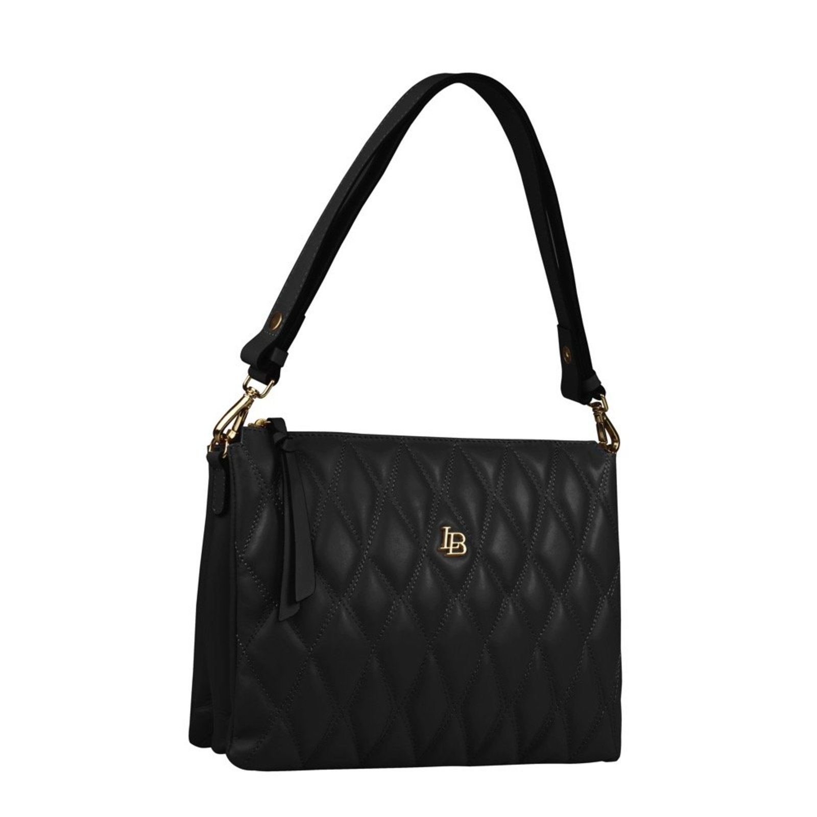 Bolsa Média Linea Bella 6099 Preto
