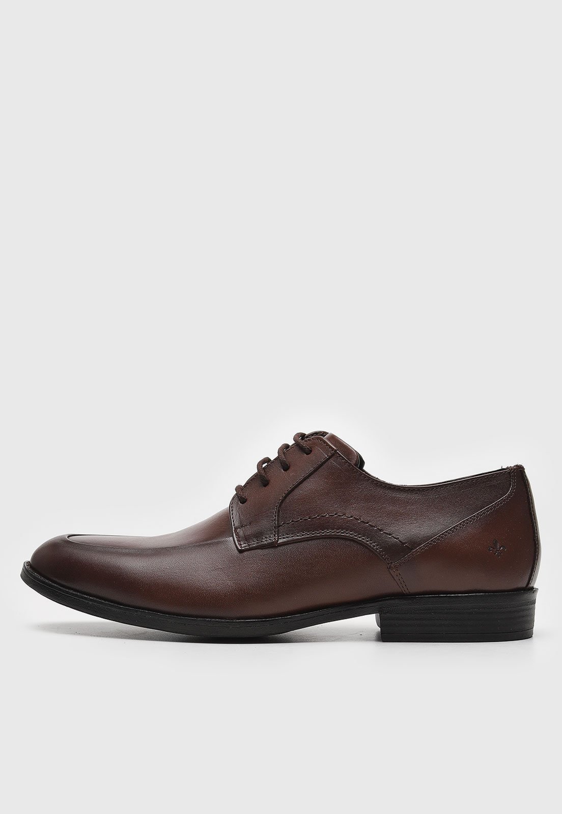 Sapato de Couro Social Dudalina Classico Marrom
