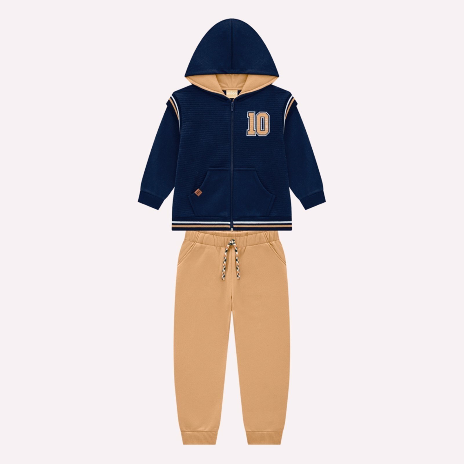 Infantil - Conjunto Menino Lettering Milon