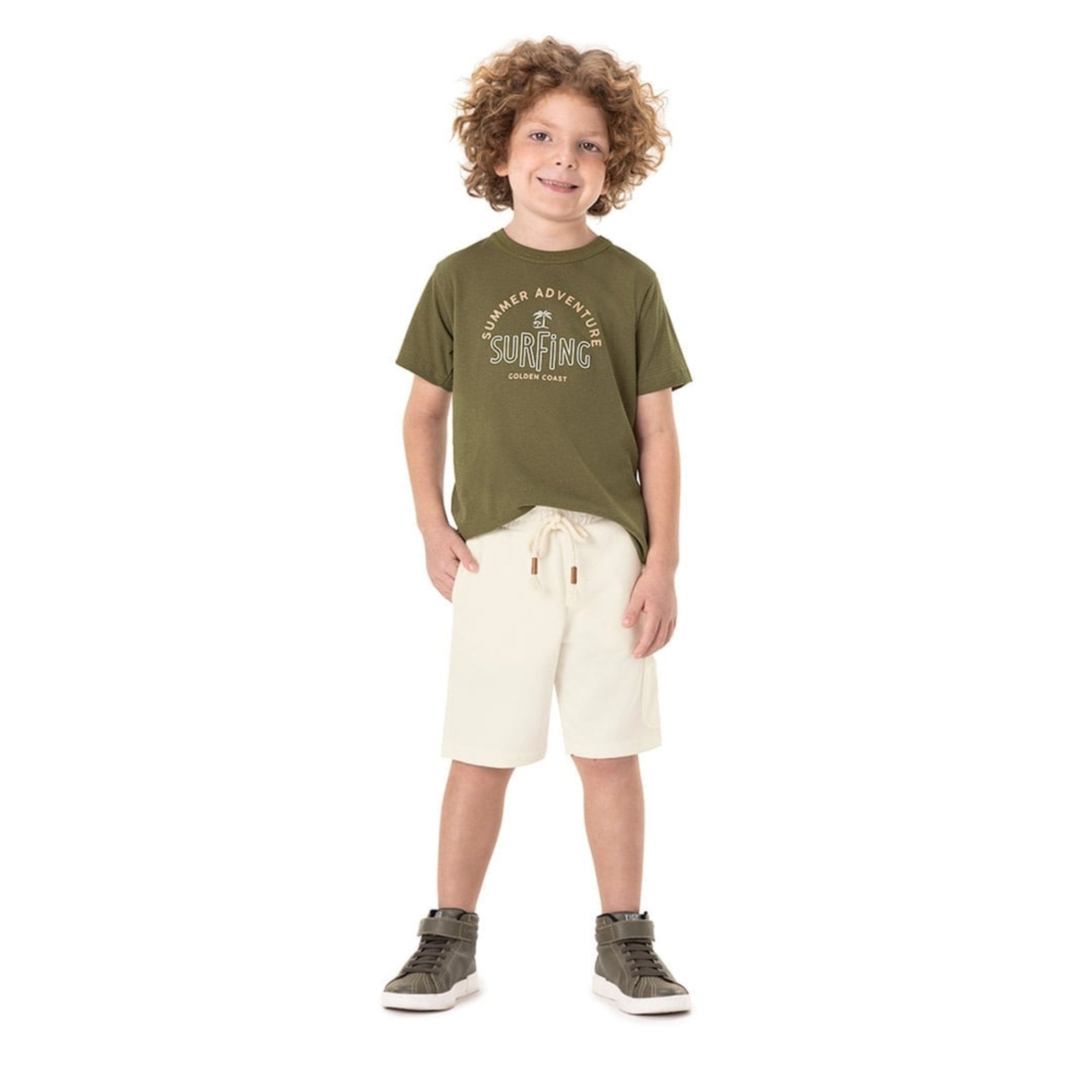 Infantil – Camiseta Manga Curta Masculina Marisol