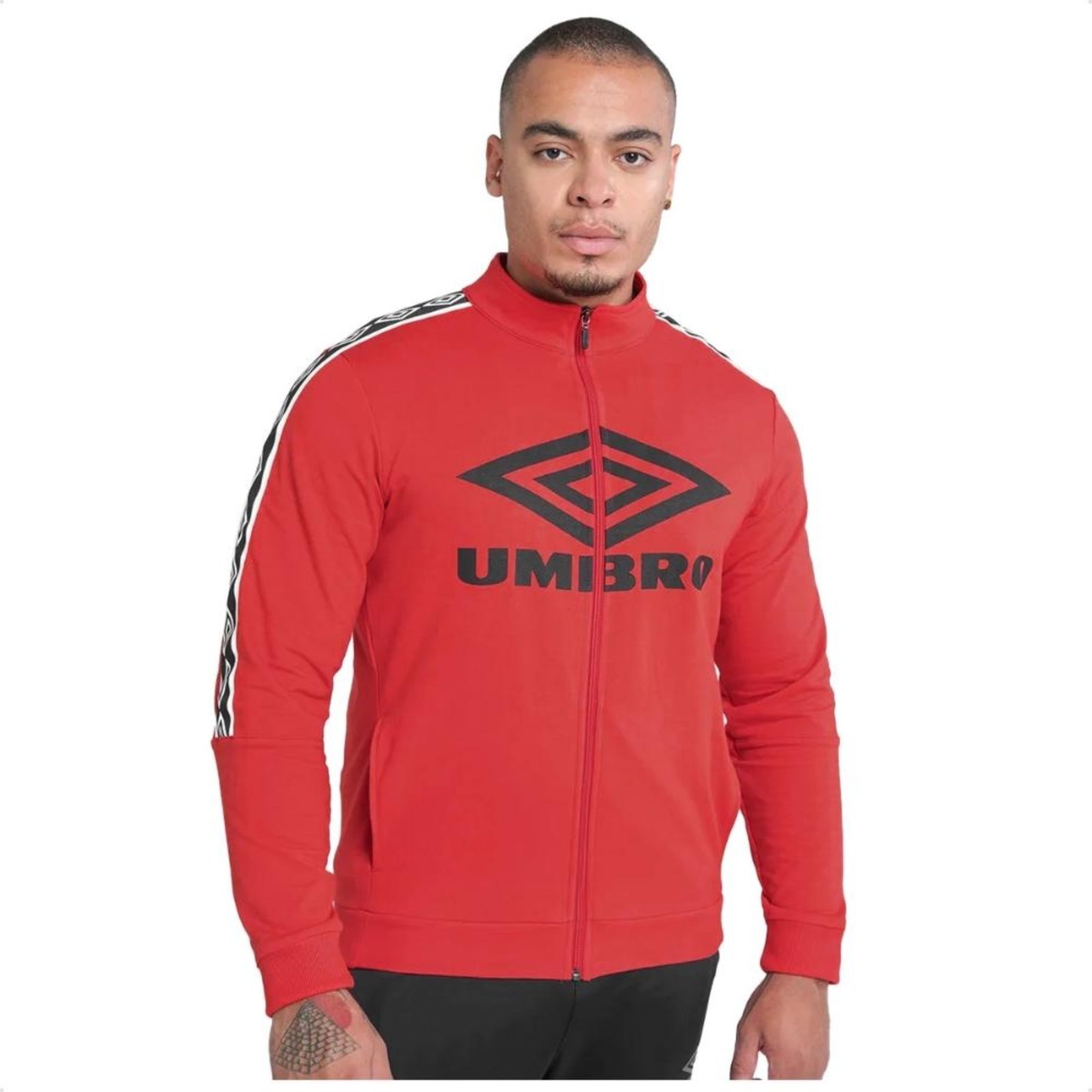Jaqueta Umbro Large Diamond Club Masculina Vermelho