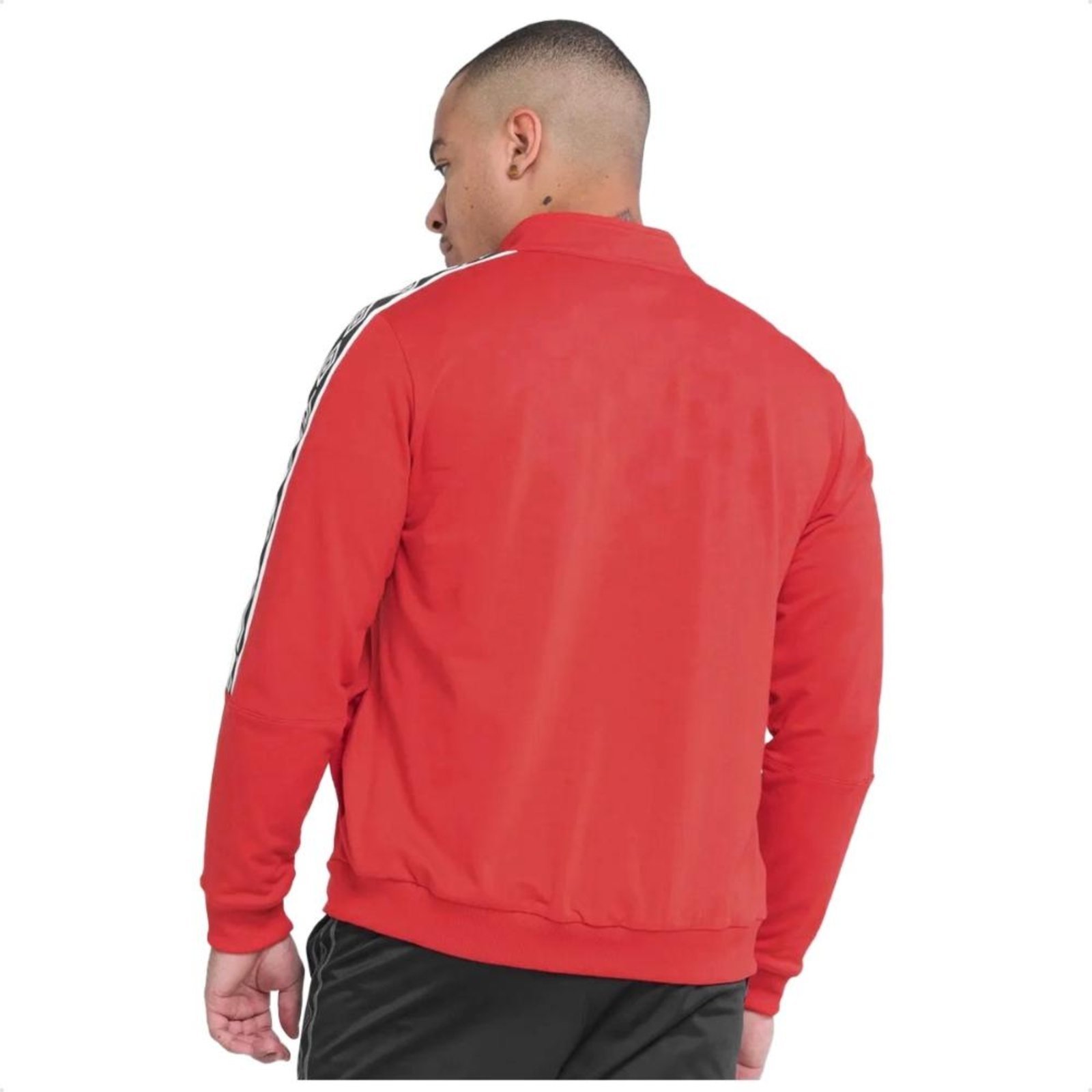 Vista 3 Jaqueta Umbro Large Diamond Club Masculina vermelho Umbro vermelho