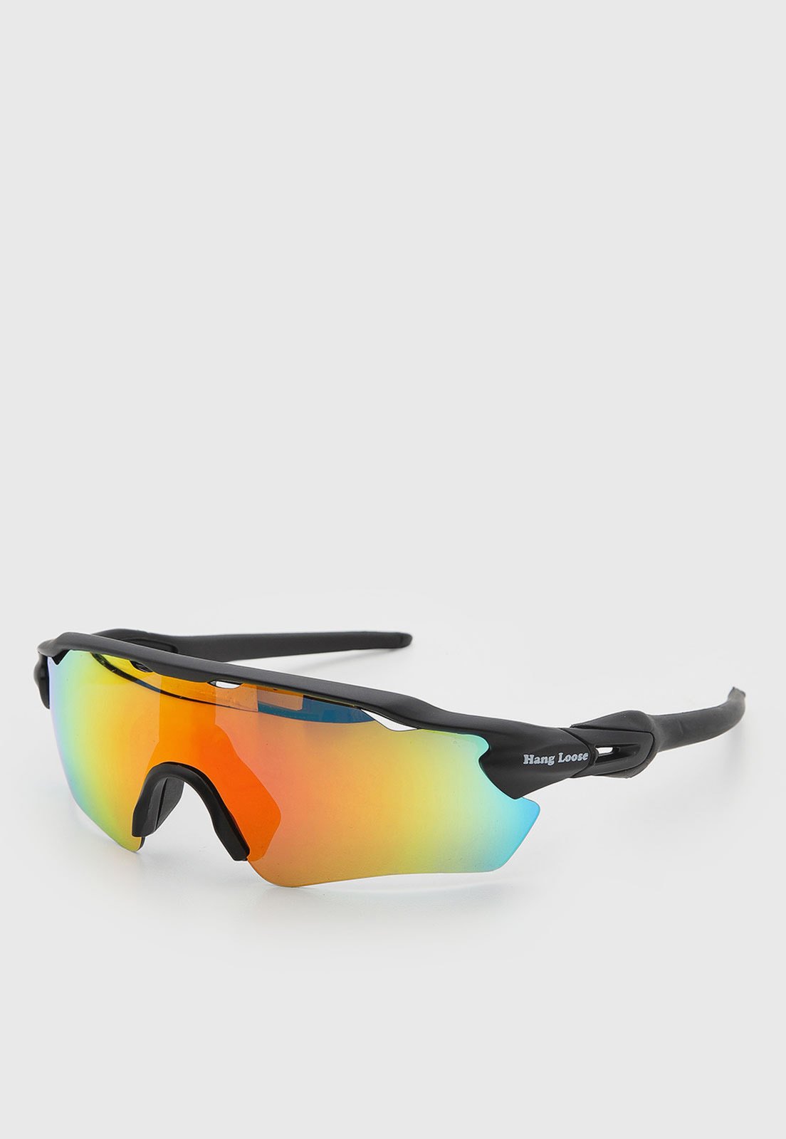 Óculos de Sol Hang Loose Shield Running Bike Preto