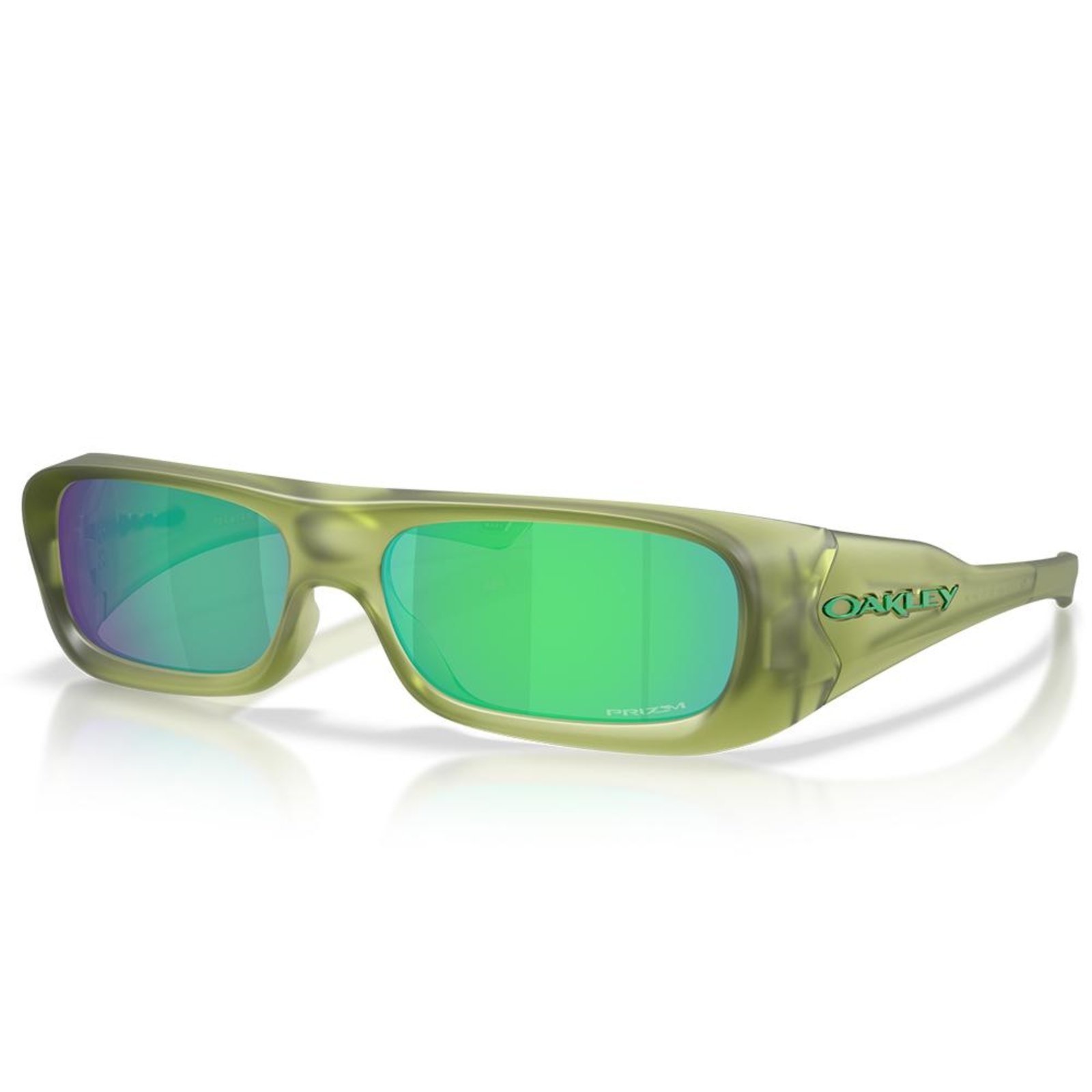 Vista 2 Óculos de Sol Oakley Permian Matte Transparent Fern 0459 preto transparent Oakley preto transparent