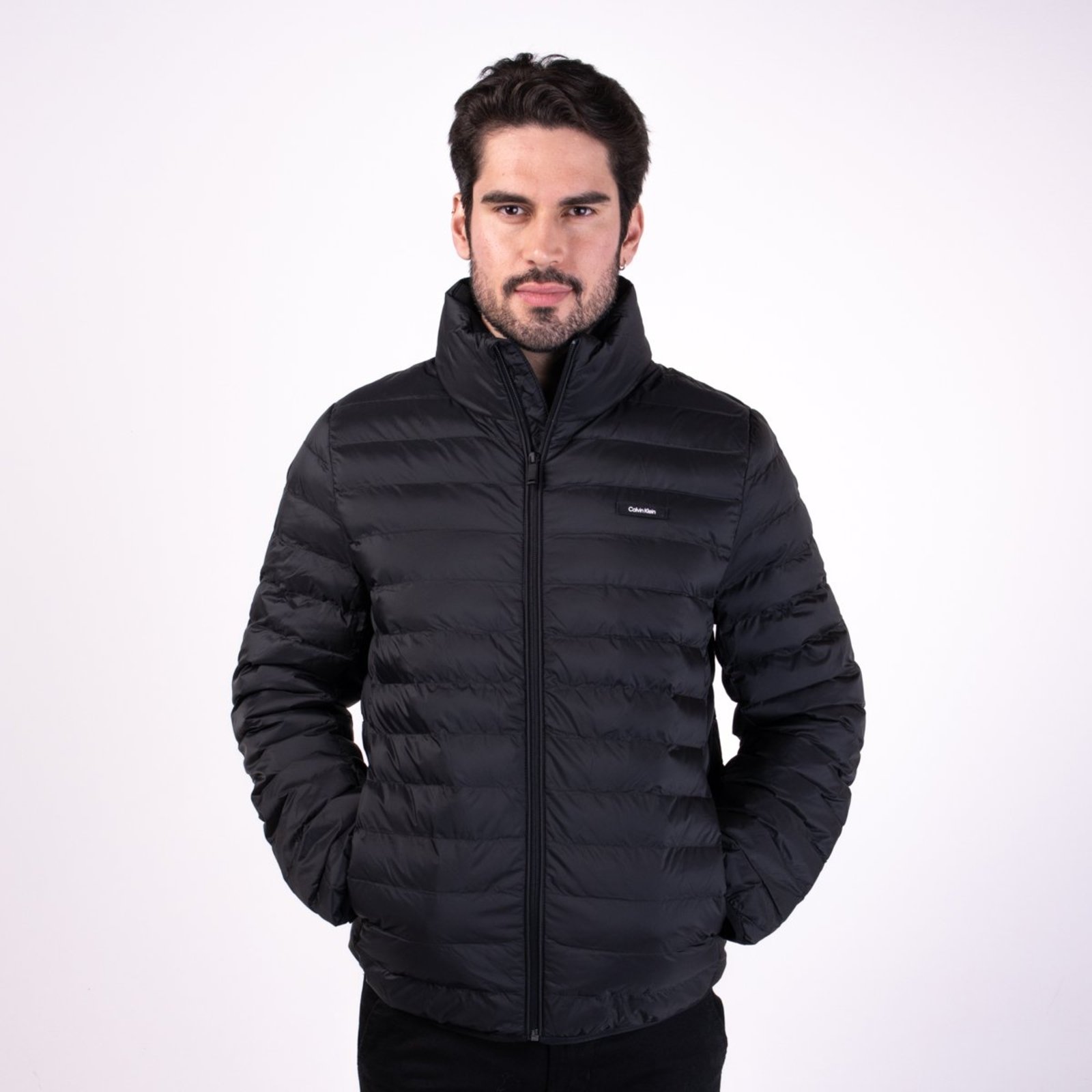Jaqueta Puffer Calvin Klein Preta