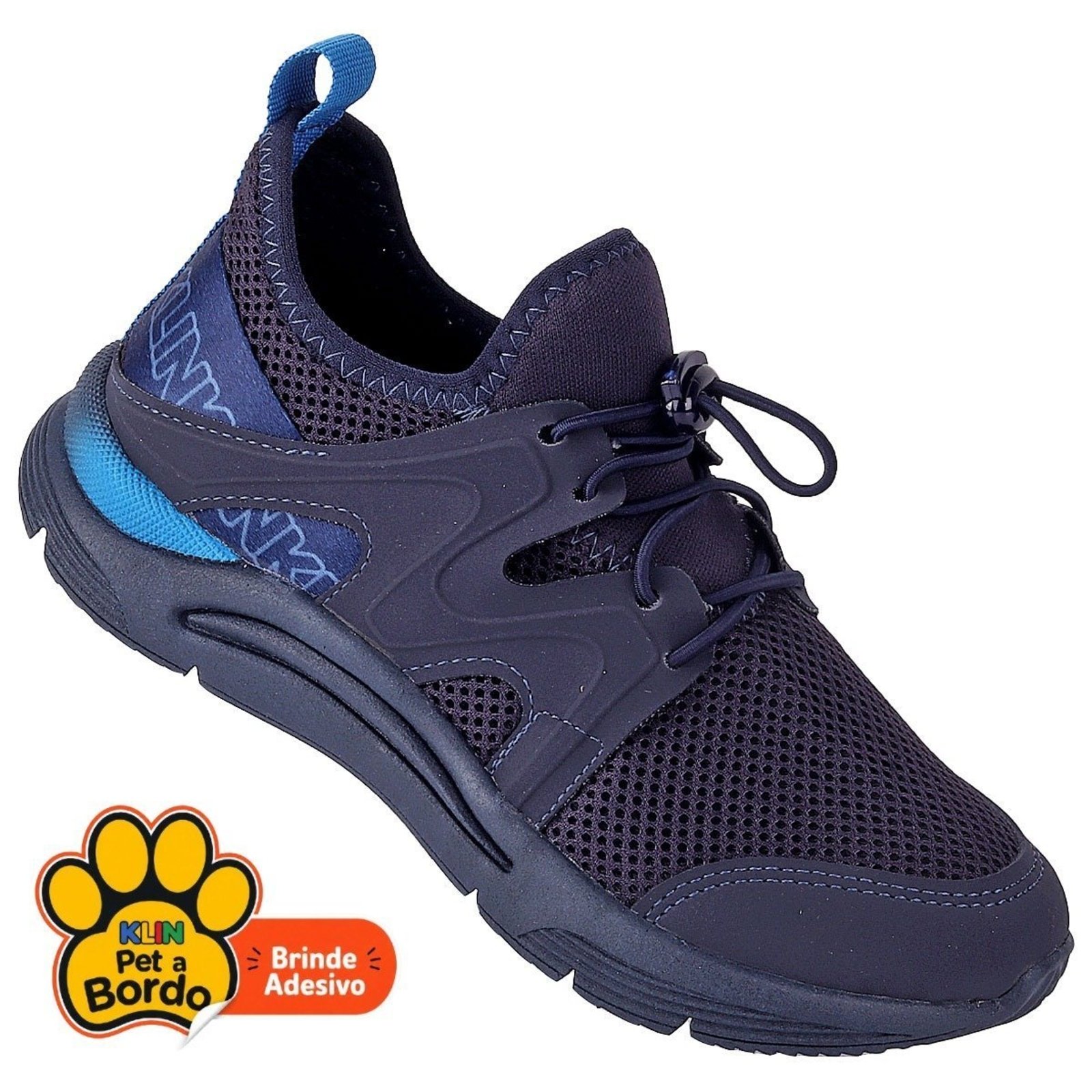 Infantil - Tenis Menino Escolar New Sport KLIN - Marinho